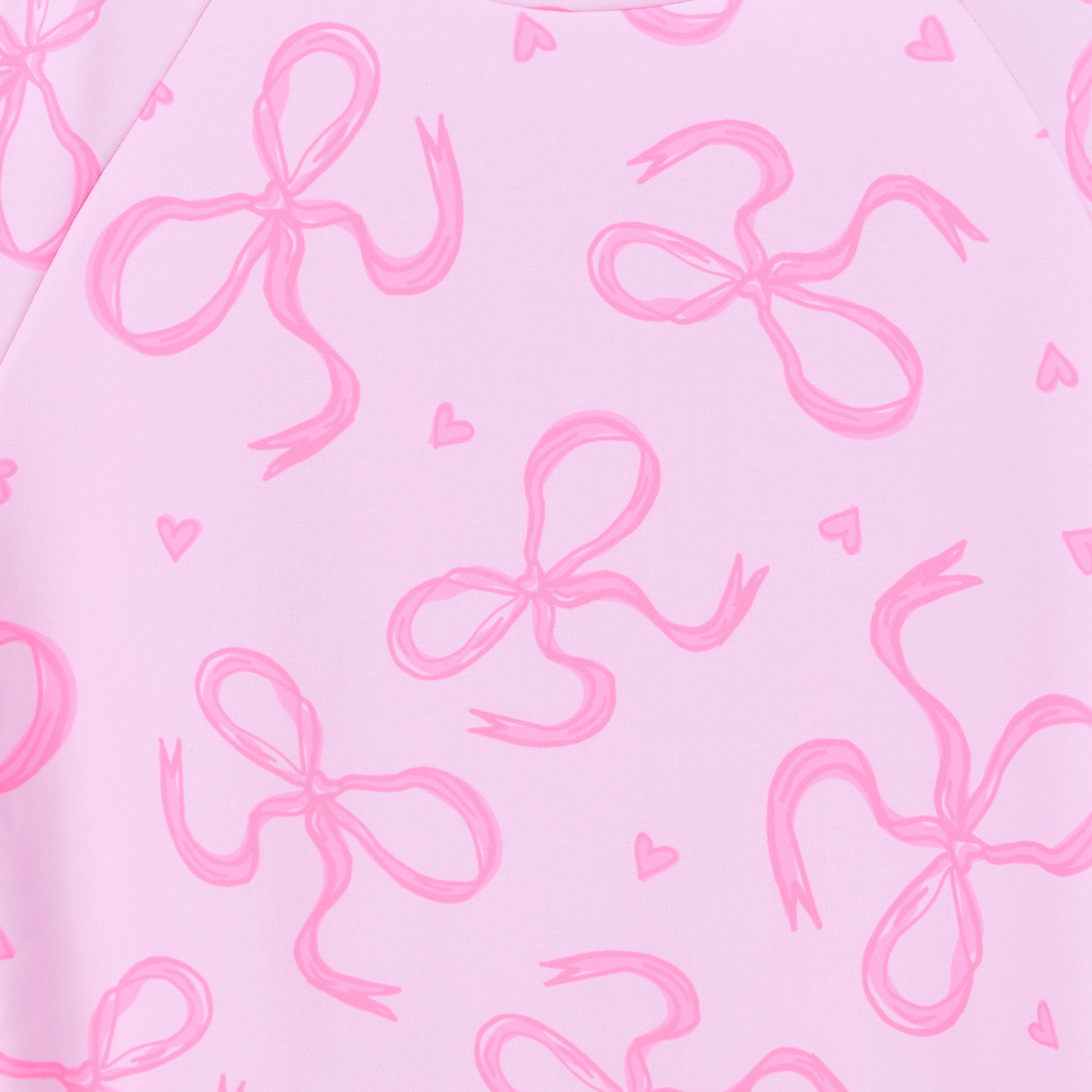 تنورة وبلوزة سباحة بطبعات فيونكات للبنات من جونيورز - طقم من قطعتين-girls-clothing-swimwear-image-5