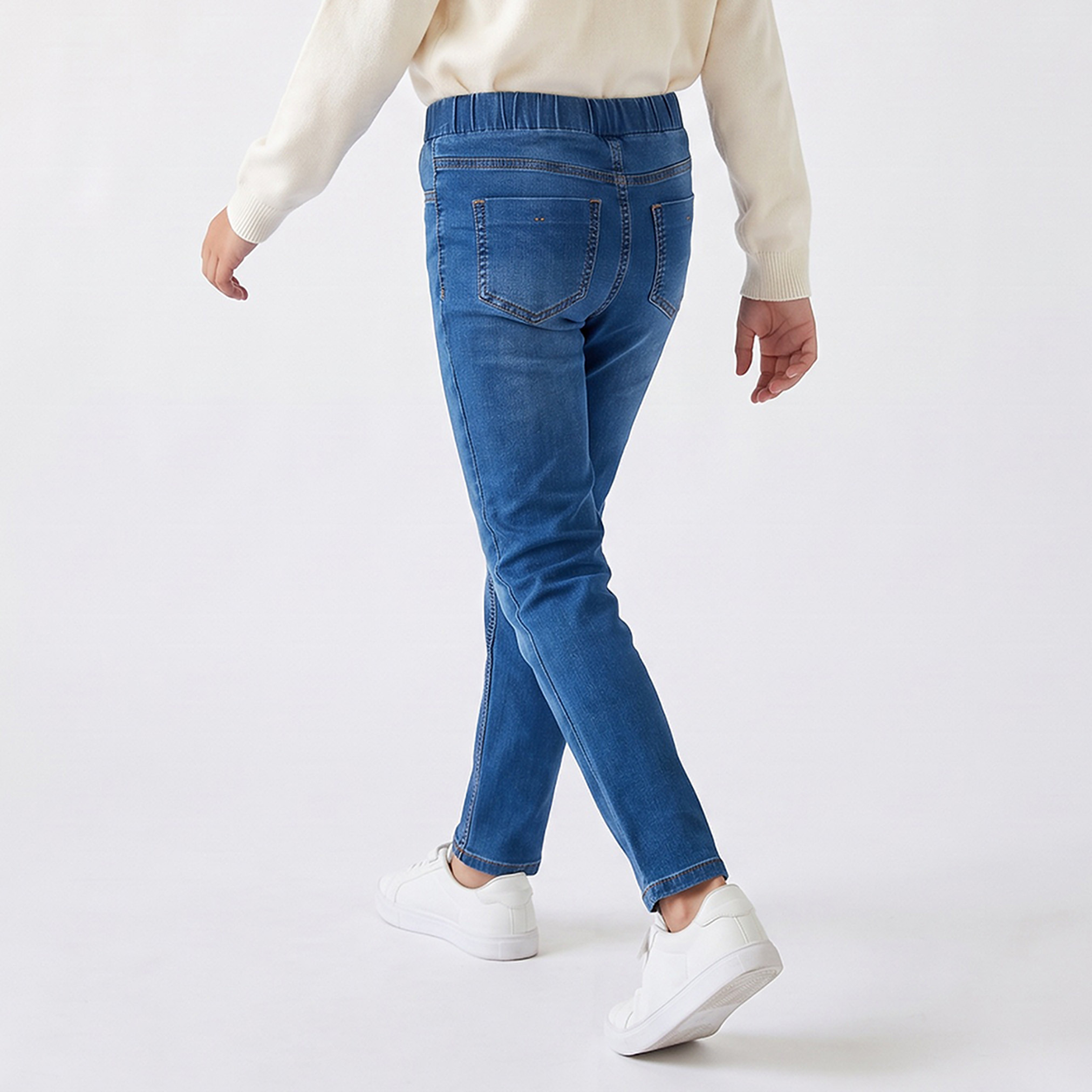 بنطلون جينز قطني بجيب من جونيورز-girls-clothing-bottoms-jeansandjeggings-image-2