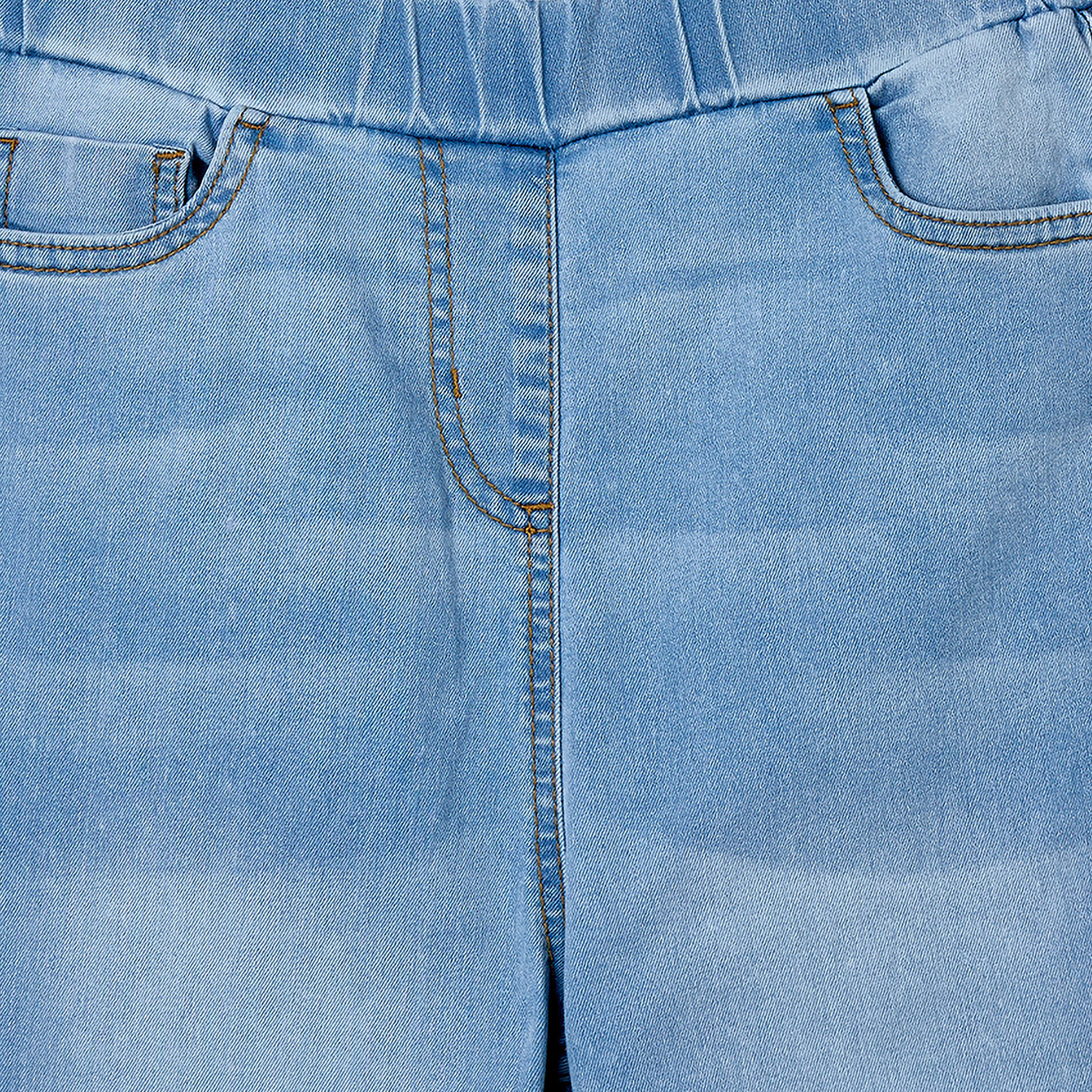 بنطلون جينز قطني بجيب من جونيورز-girls-clothing-bottoms-jeansandjeggings-image-4