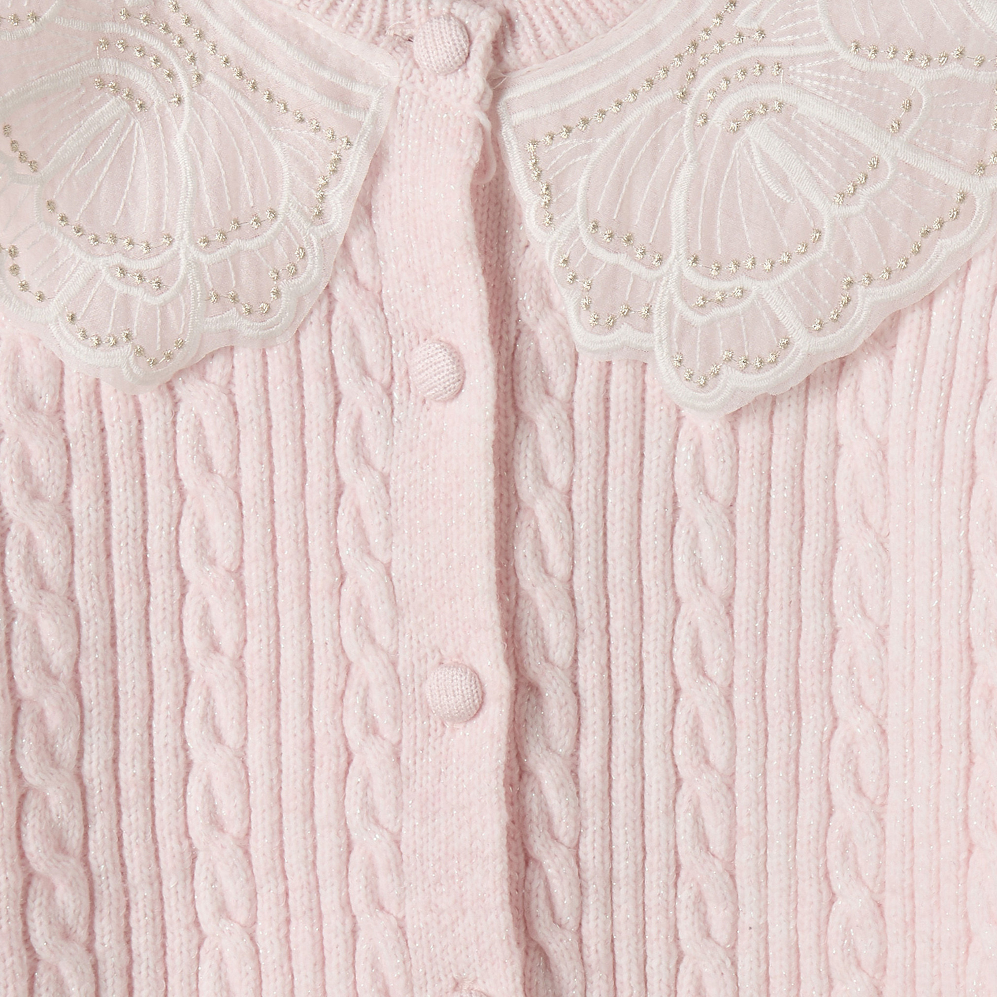 كارديجان بياقة بيتر بان وتفاصيل دانتيل من إليجو-girls-clothing-jumpersandcardigans-image-5