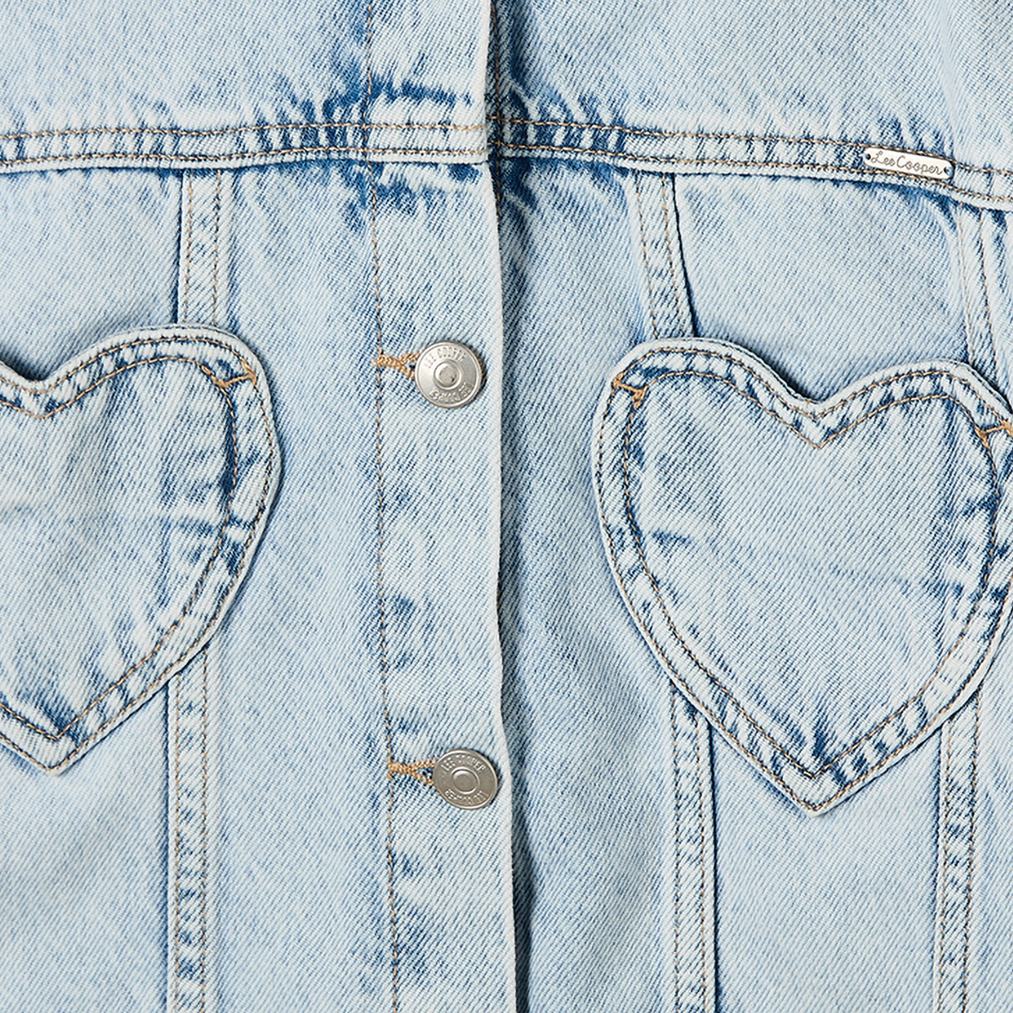 جاكيت بتصميم شكل قلب مع إغلاق بزر من لي كوبر-girls-clothing-jacketsandcoats-image-4