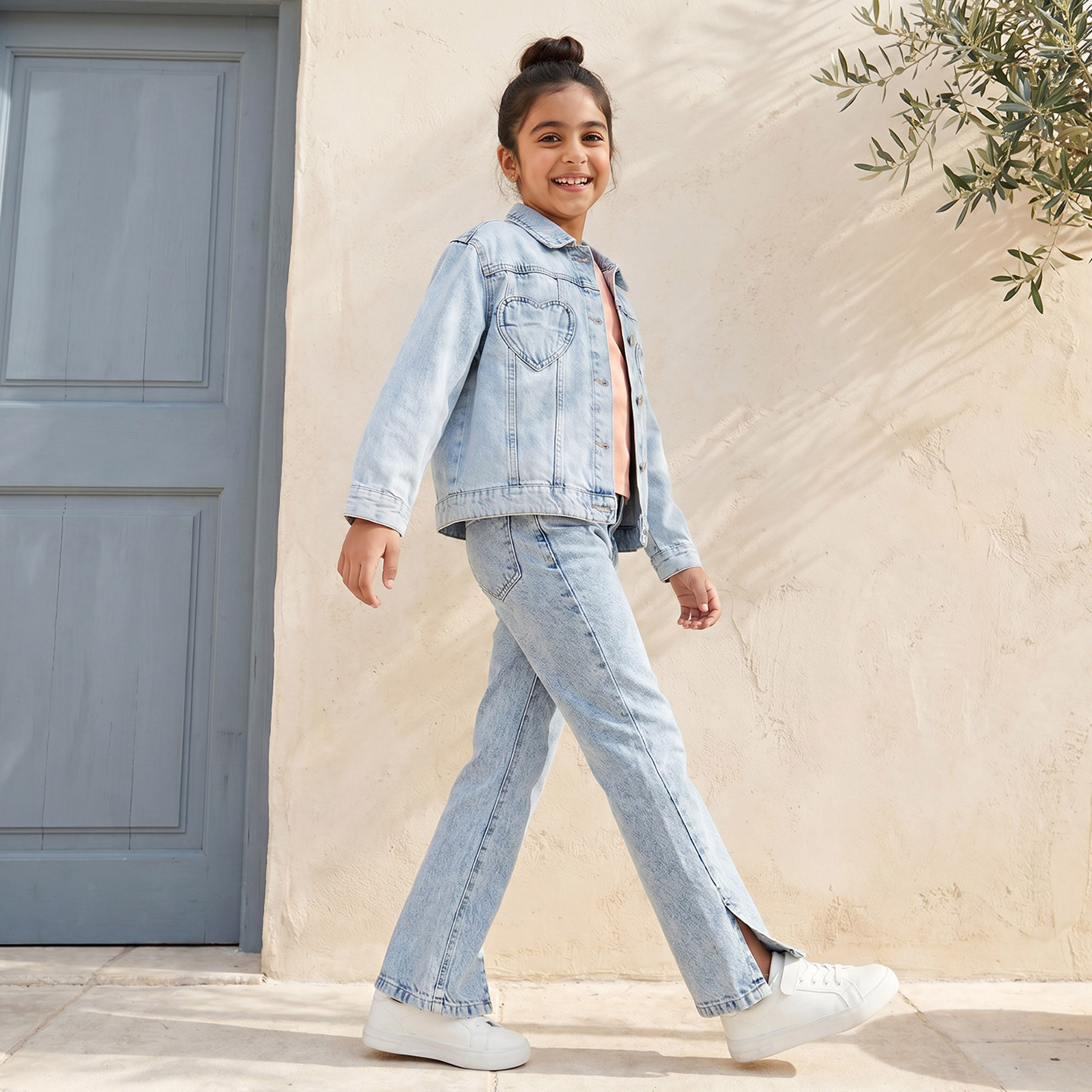 جاكيت بتصميم شكل قلب مع إغلاق بزر من لي كوبر-girls-clothing-jacketsandcoats-image-5