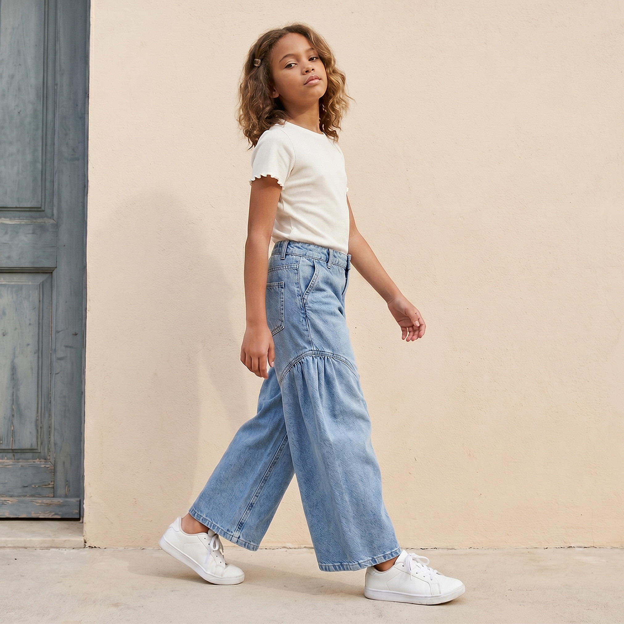 بنطلون جينز بخصر متوسط الارتفاع من لي كوبر-girls-clothing-bottoms-jeansandjoggers-image-5