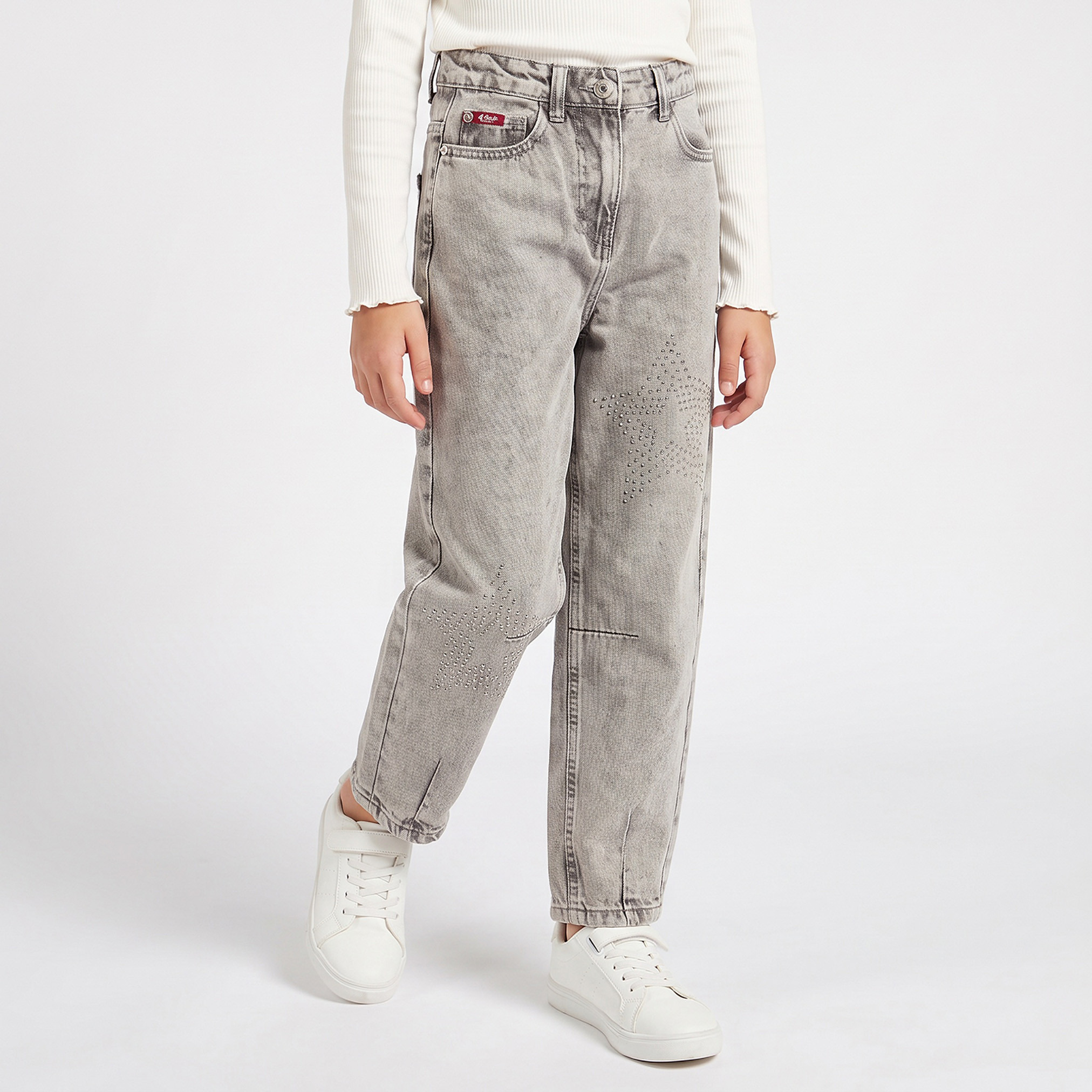 Lee Cooper Jeans with Embellishment-girls-clothing-bottoms-jeansandjeggings-image-1