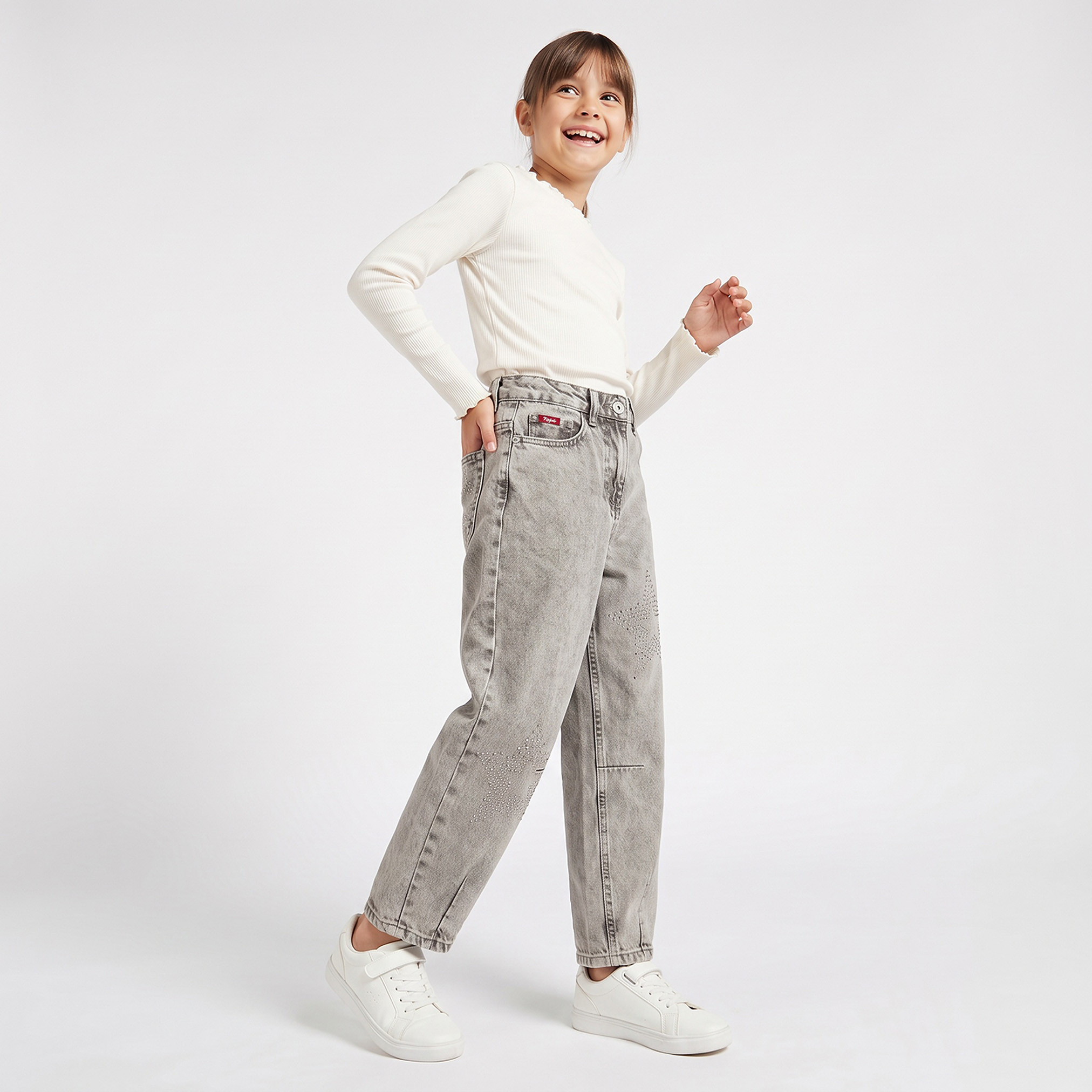 Lee Cooper Jeans with Embellishment-girls-clothing-bottoms-jeansandjeggings-image-2