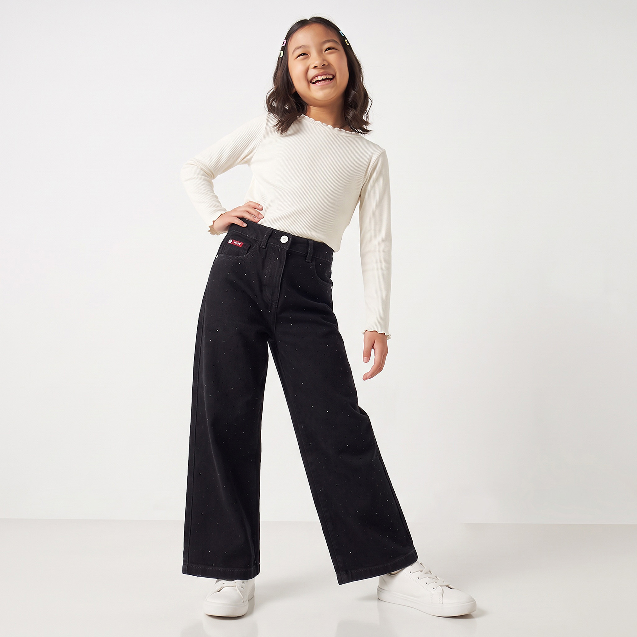 Lee Cooper Jeans with Embellishment-girls-clothing-bottoms-jeansandjeggings-image-2