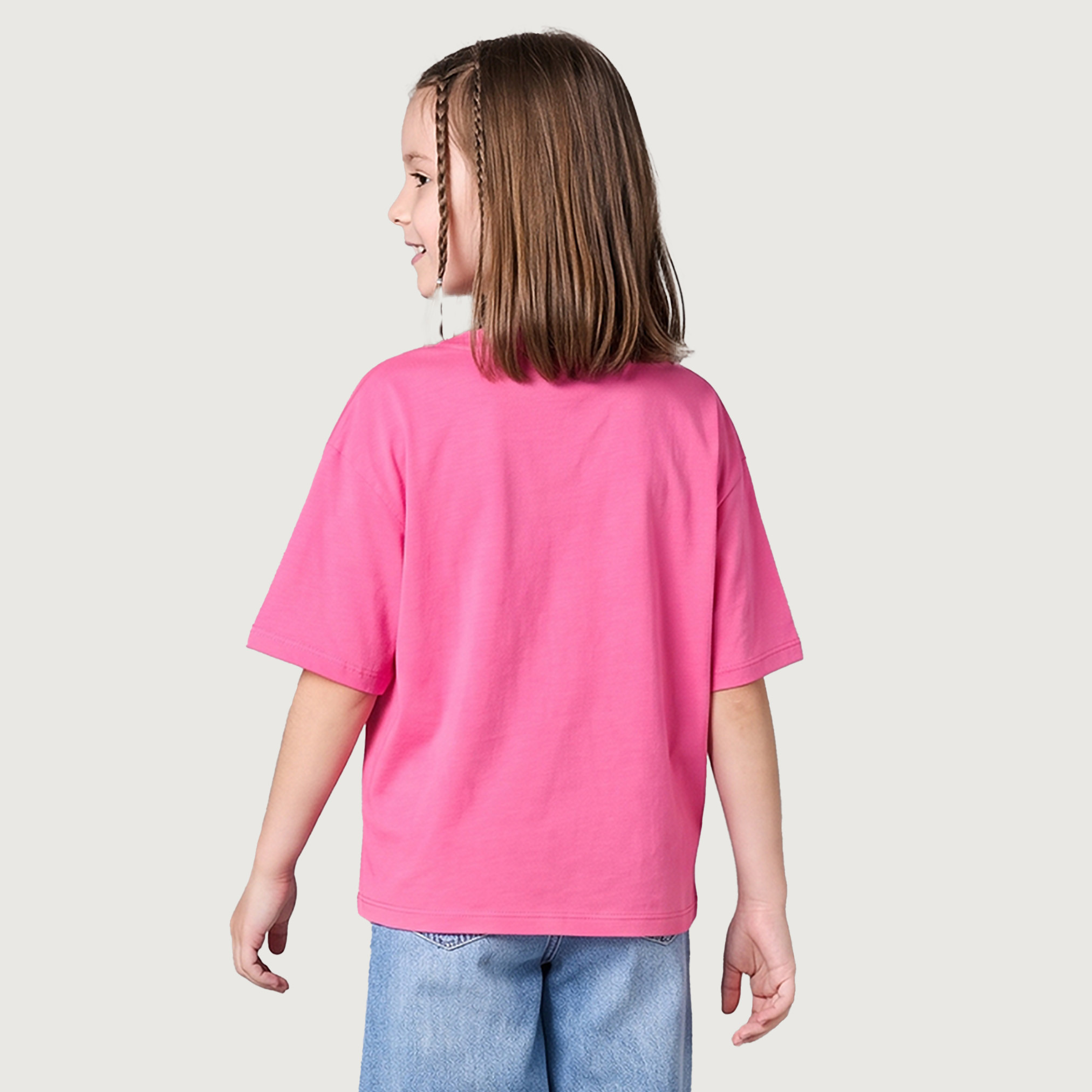 Disney Crew Neck Short Sleeves T-shirt with Minnie Mouse and Daisy Duck Print-girls-clothing-tshirts-image-3