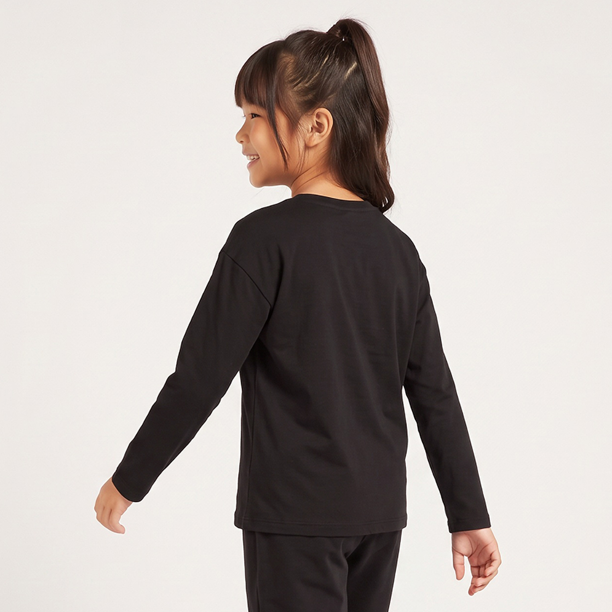 Disney Round Neck Long Sleeves T-shirt with Daisy Duck Print-girls-clothing-tshirts-image-2