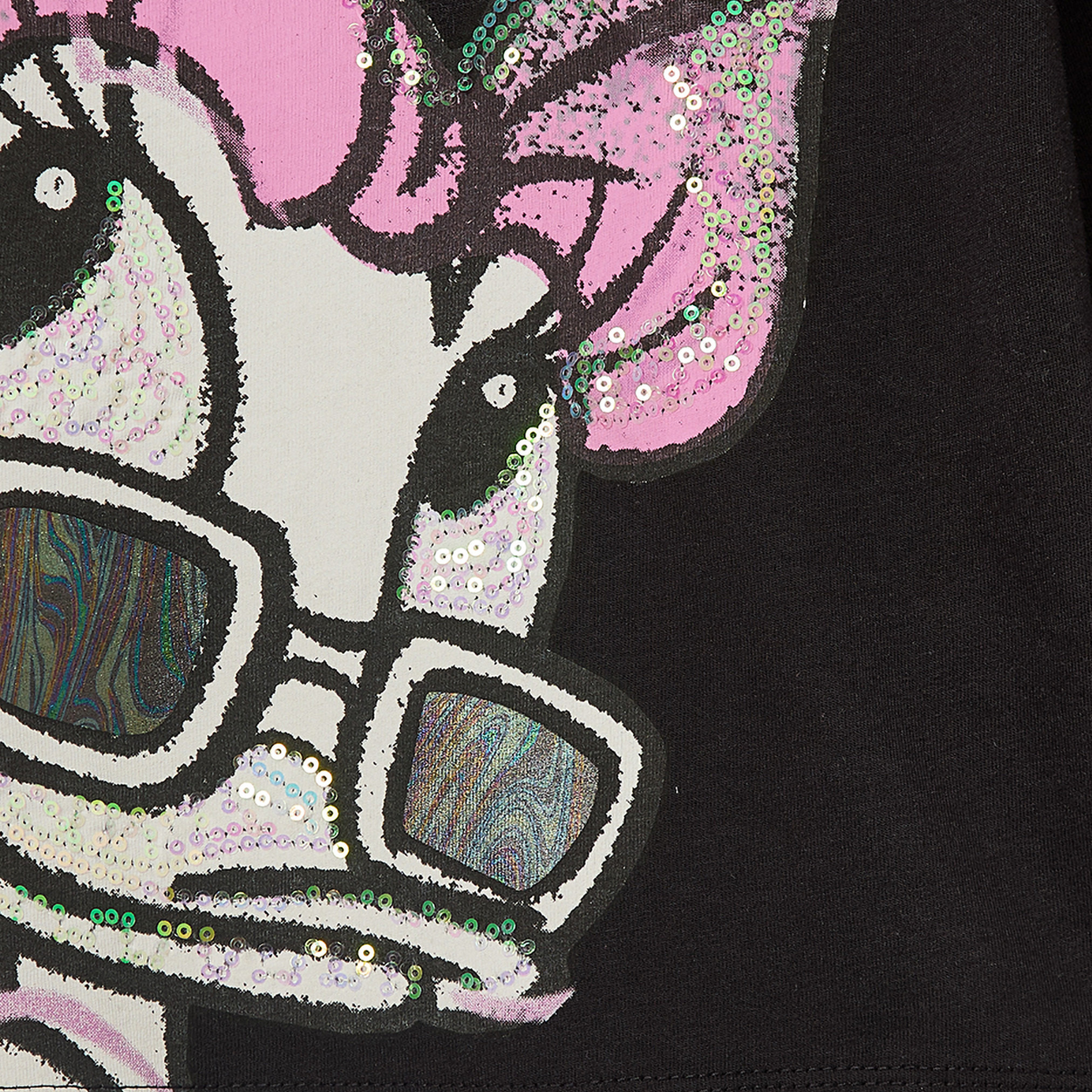 Disney Round Neck Long Sleeves T-shirt with Daisy Duck Print-girls-clothing-tshirts-image-4