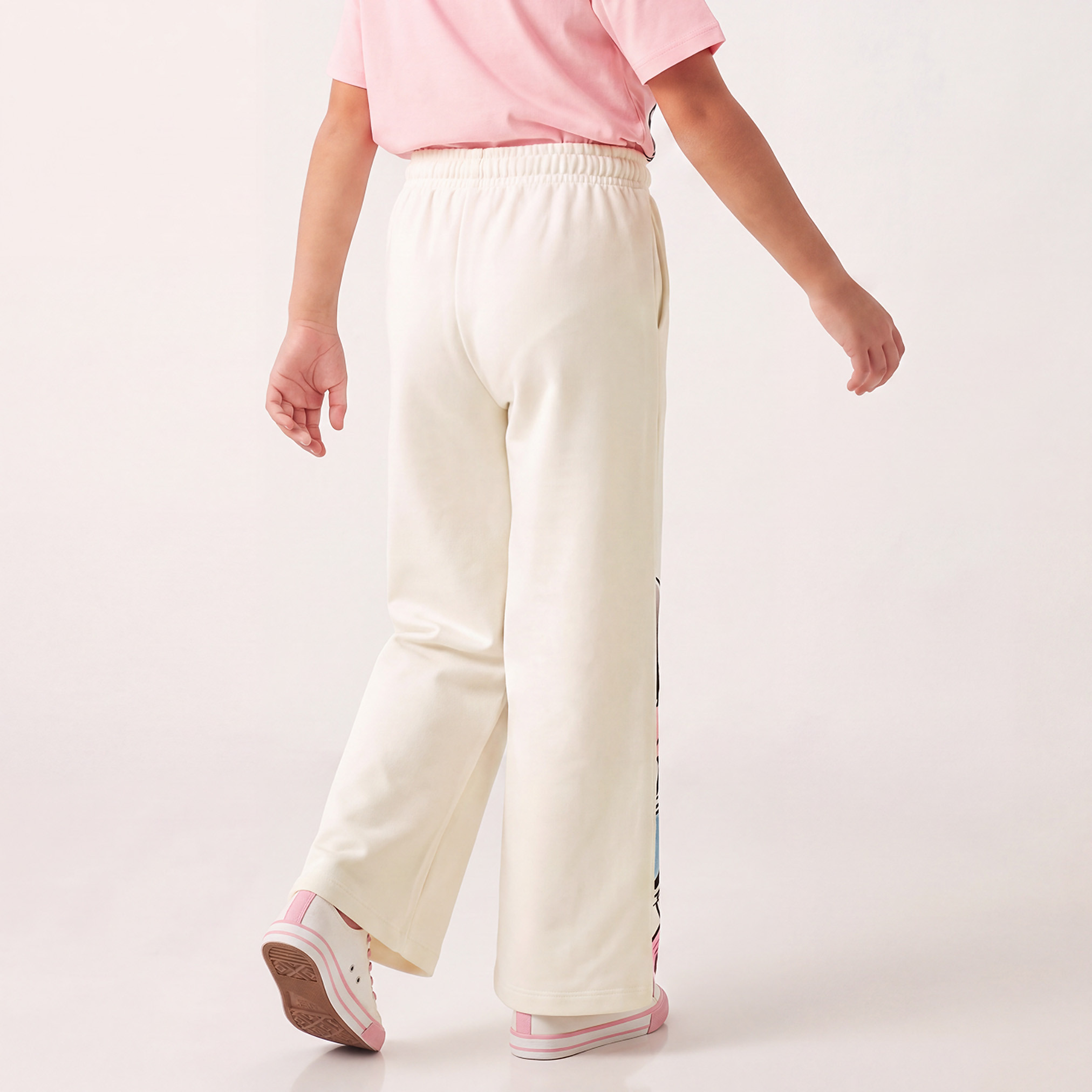 Disney Elasticated Drawstring Waist Track Pants with Minnie Mouse Print-girls-clothing-bottoms-joggersandtrackpants-image-2