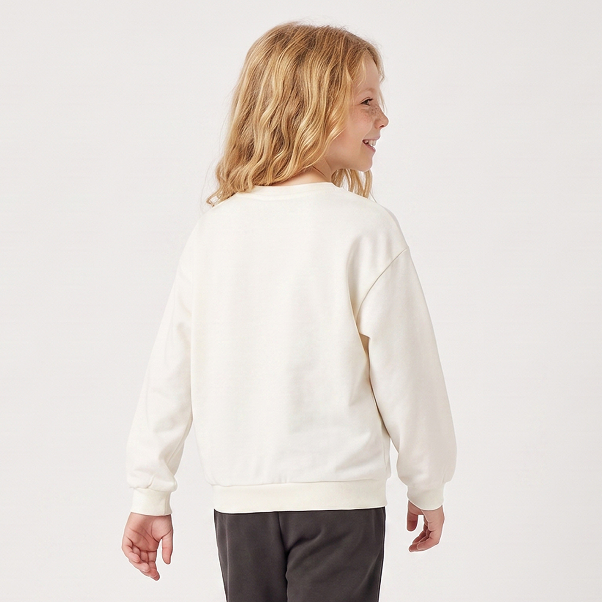 سويت شيرت بياقة ضيقة وطبعات ستيتش وأنجل من ديزني-girls-clothing-sweatshirts-image-2