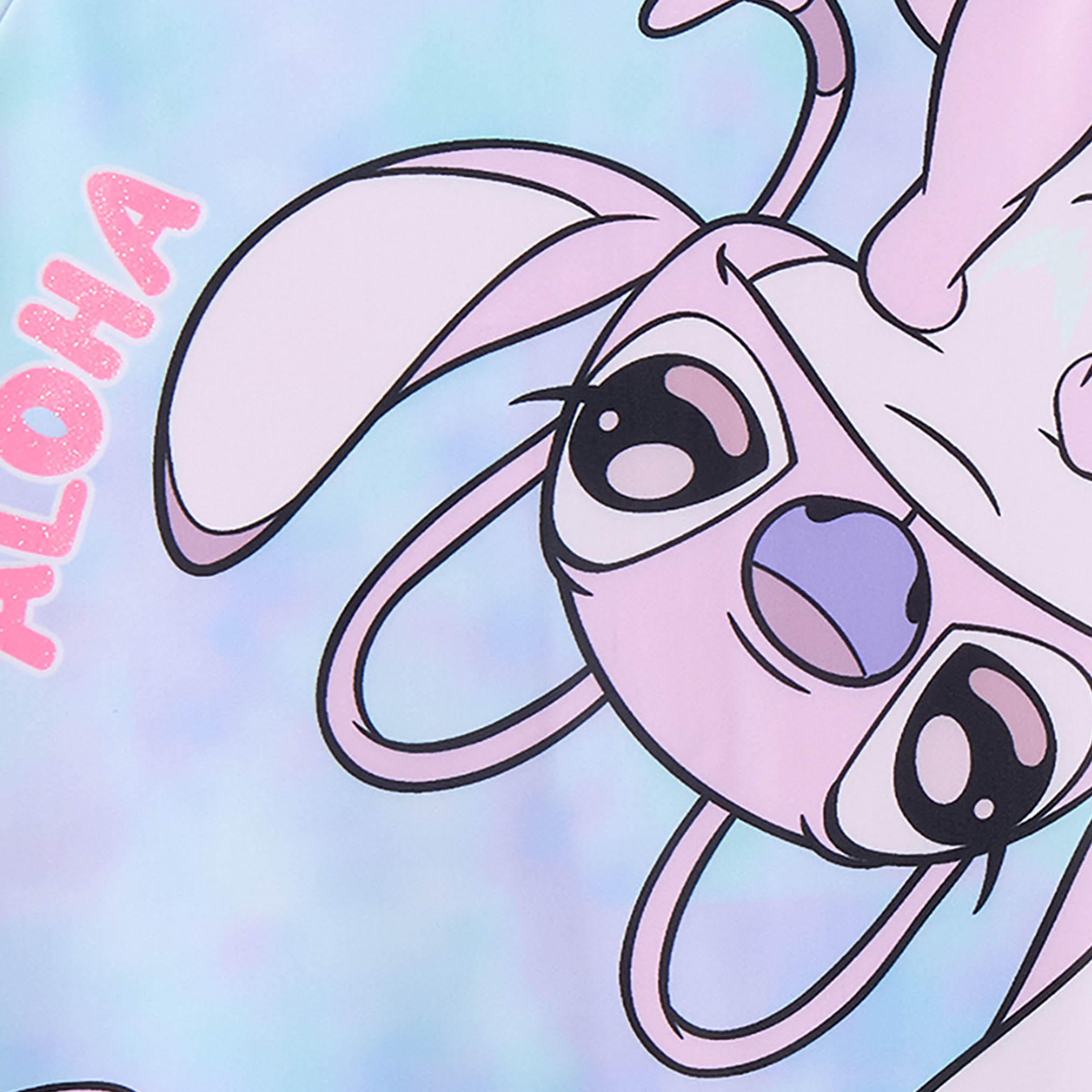Disney Girls Stitch and Angel Print Swimsuit-girls-clothing-sportswear-swimwear-image-3