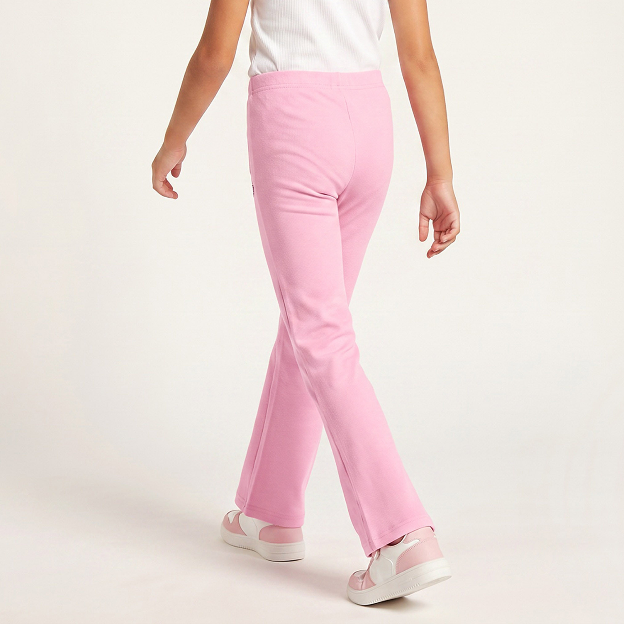 بنطلون واسع مضلع وطبعات باورباف من ديزني-girls-clothing-bottoms-trousers-image-2