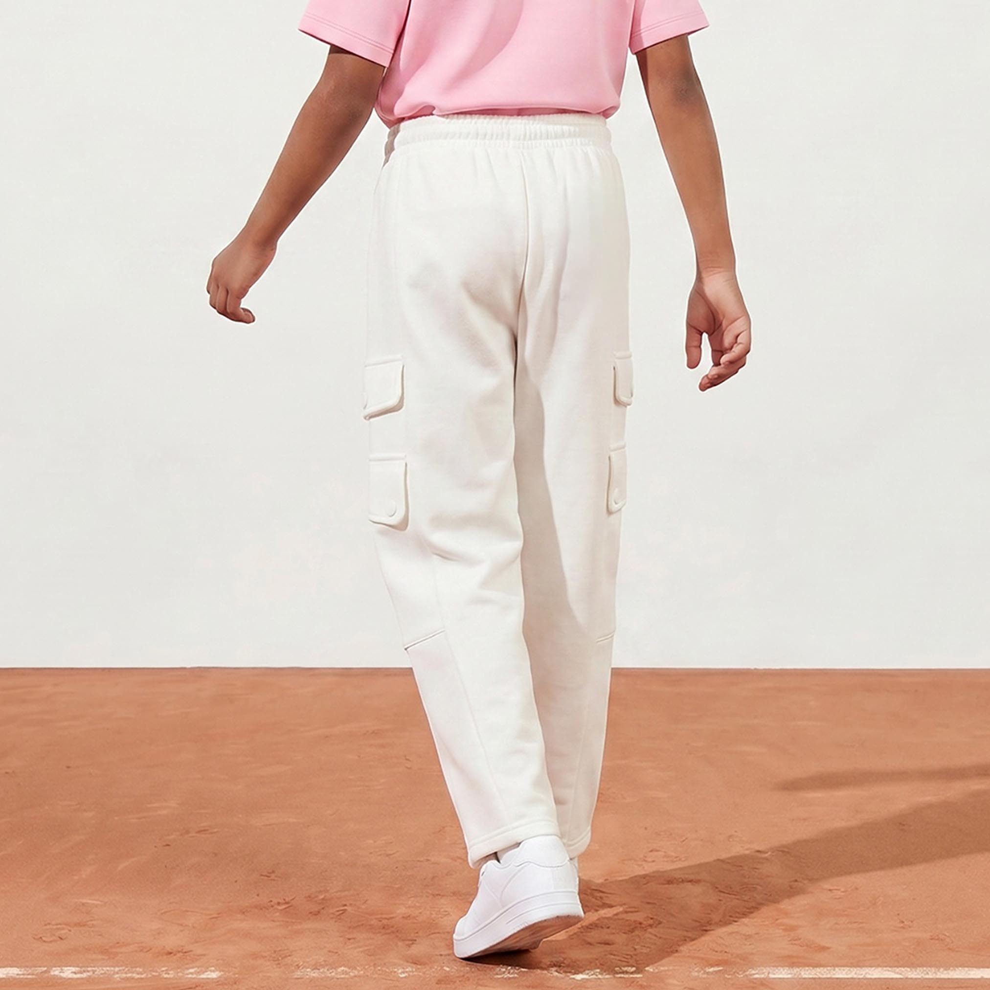 Kappa Drawstring Waist Track Pants with Pockets-girls-clothing-bottoms-joggersandtrackpants-image-3