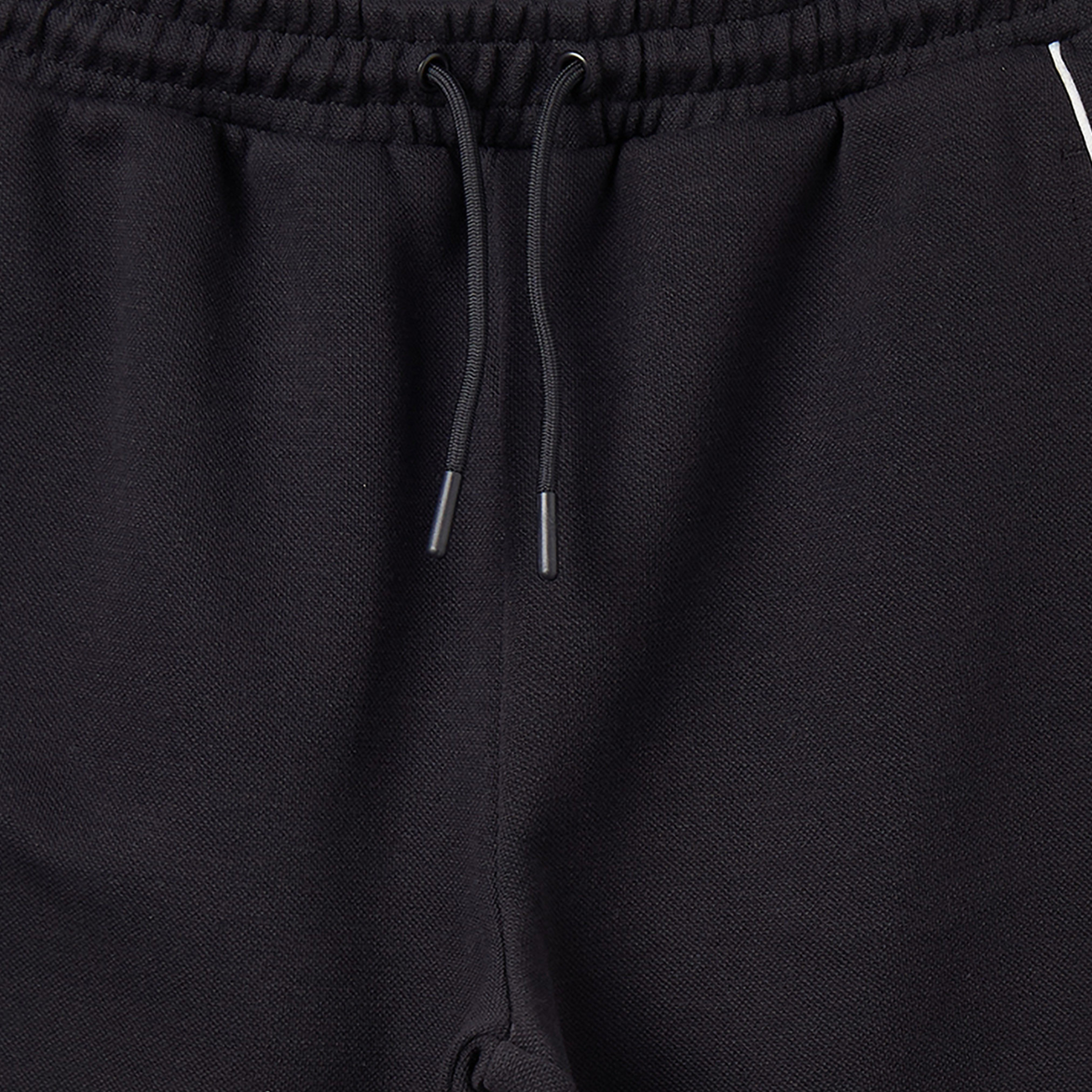 بنطلون رياضي بخصر مطاطي ورباط إغلاق وتفصيلة شريط جانبي من كابا-girls-clothing-bottoms-joggersandtrackpants-image-4