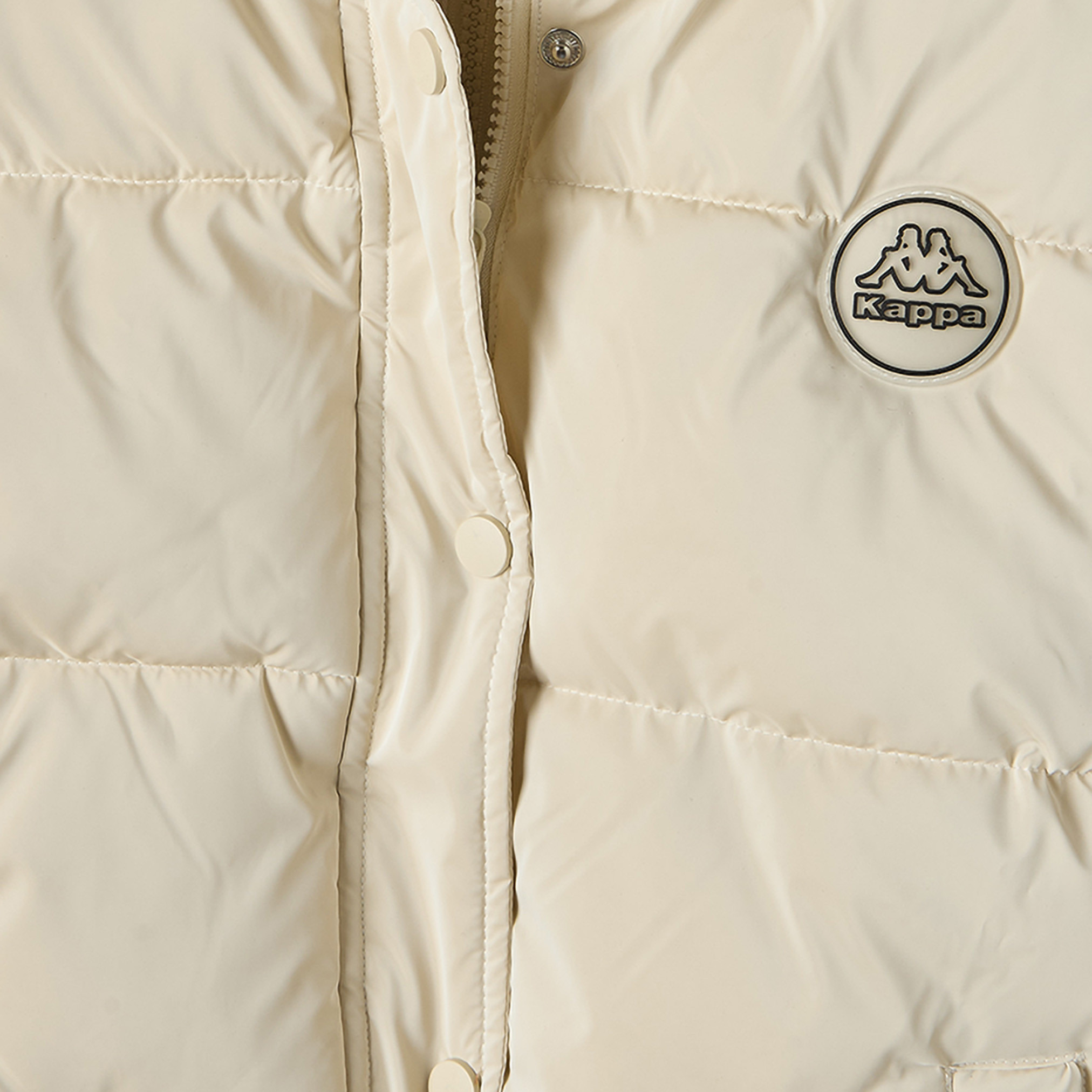 Kappa Quilted Jacket with Long Sleeves-girls-clothing-winterwear-jacketsandcoats-image-8