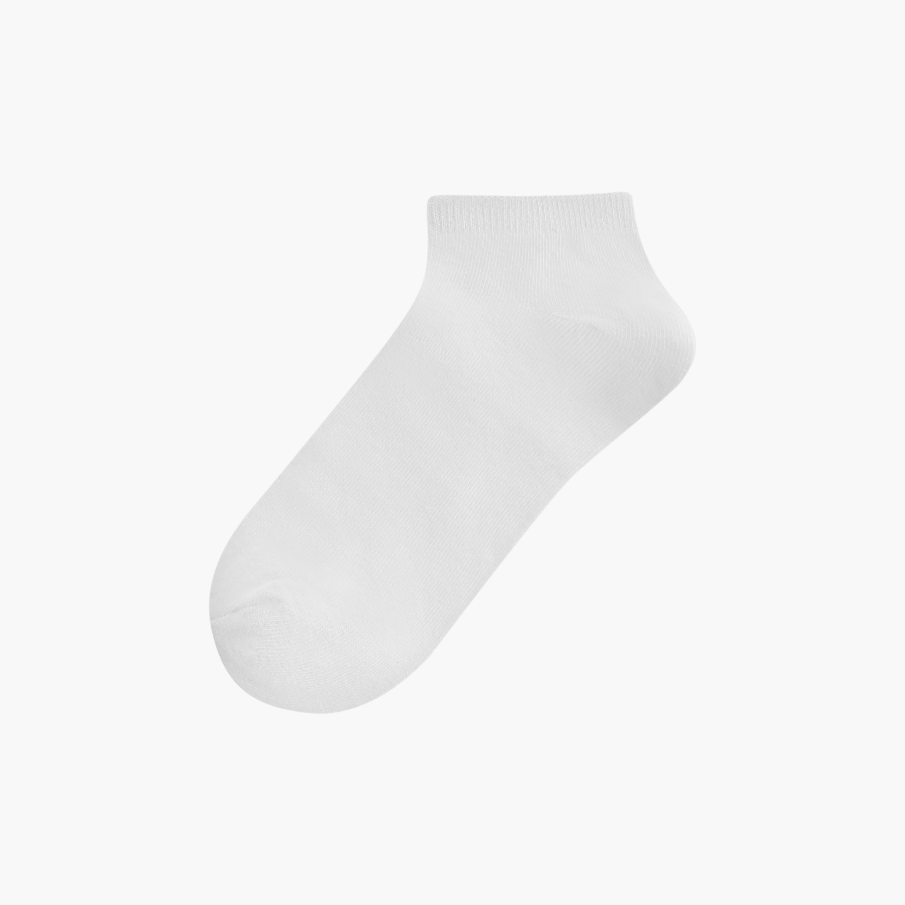 Gloo Textured Ankle Length Socks - Set of 5-women-socksandstockings-image-2
