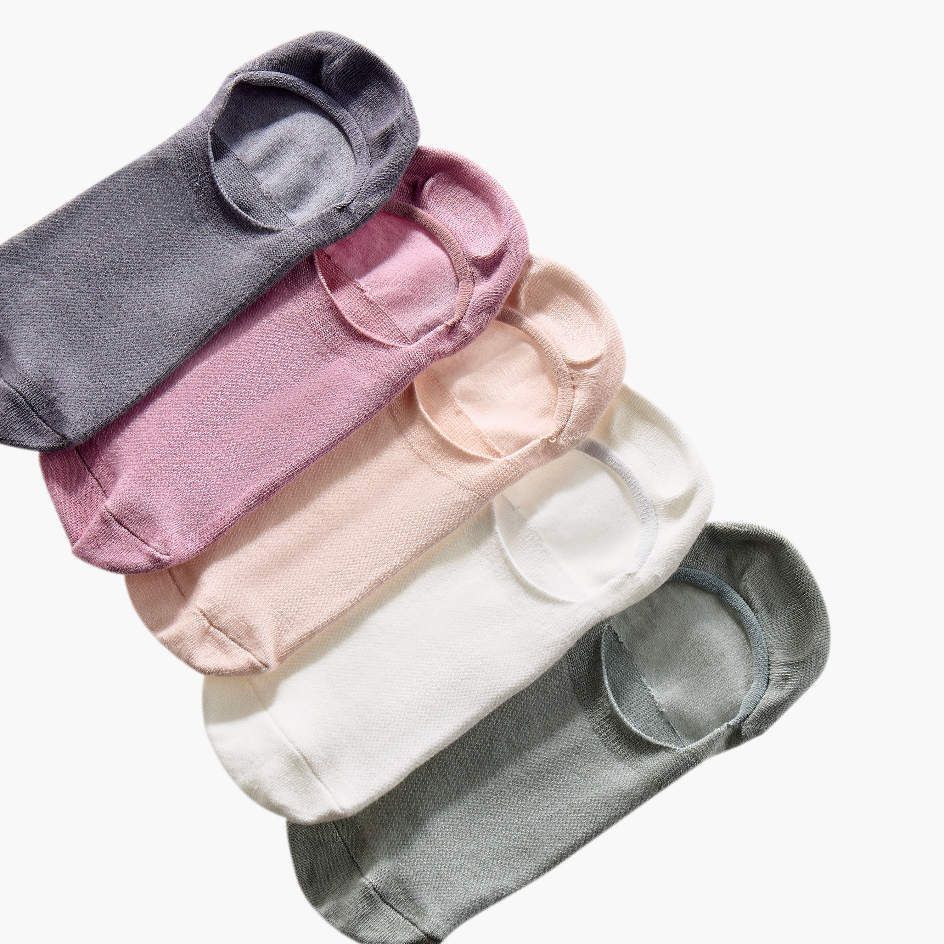 Gloo Solid No Show Socks - Set of 5-women-socksandstockings-image-9