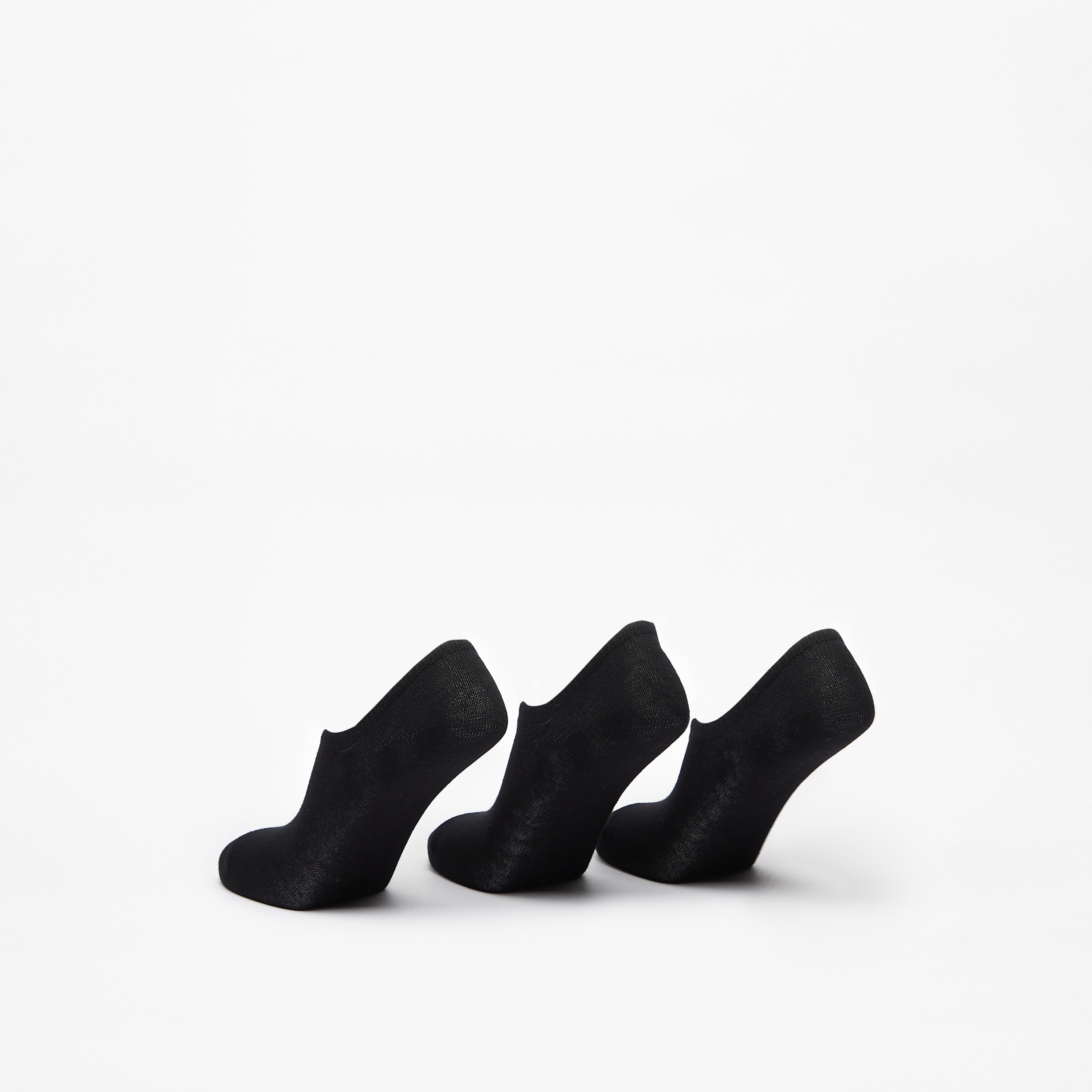 Gloo Solid No Show Socks - Set of 3-women-socksandstockings-image-3