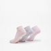 Gloo Solid Ankle Length Socks - Set of 3-Women%27s Socks-thumbnail-2