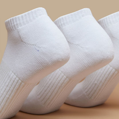 Gloo Solid Ankle Length Socks - Set of 3-Women%27s Socks-image-1