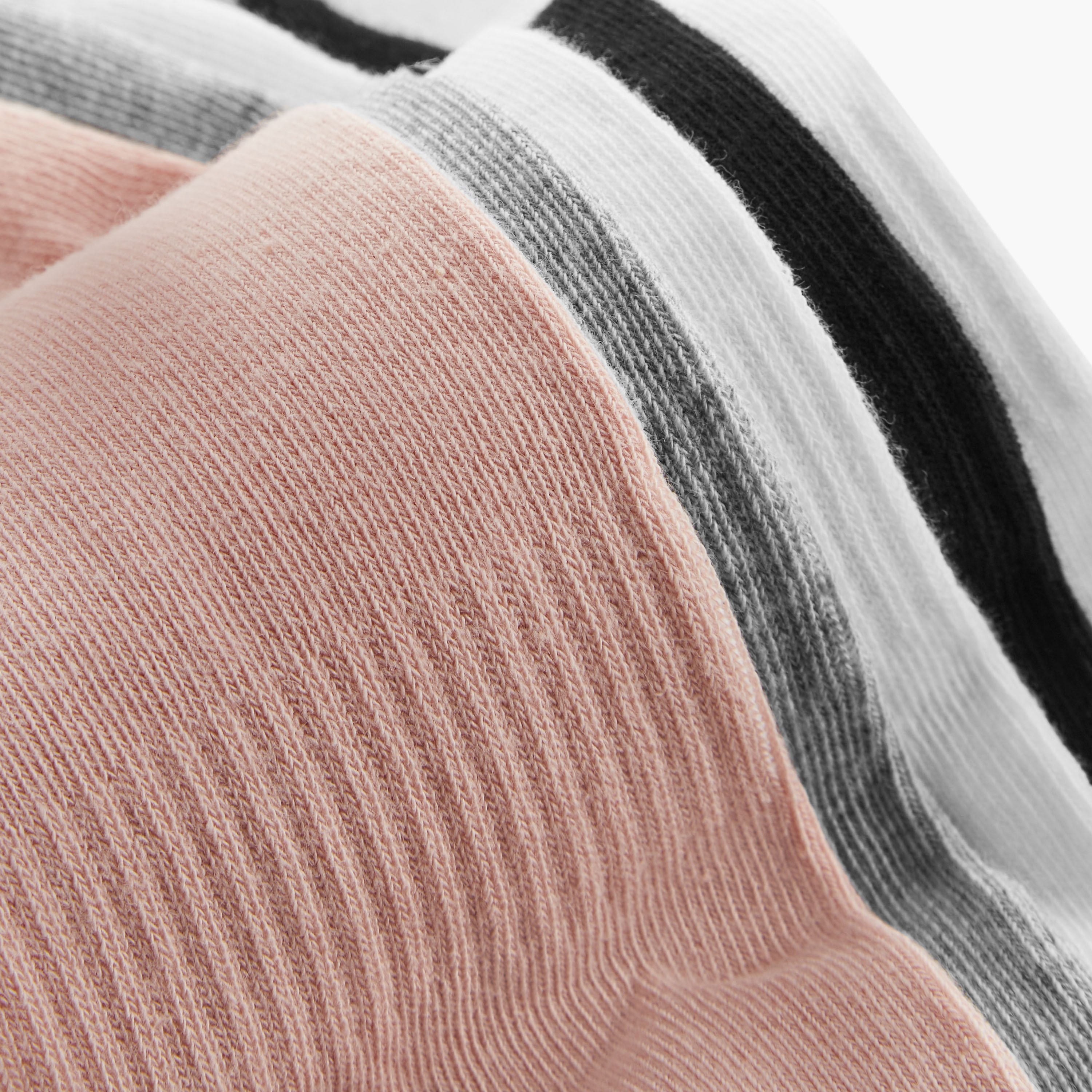 طقم جوارب 5 أزواج سادة بطول الكاحل من جلو-women-socksandstockings-image-2