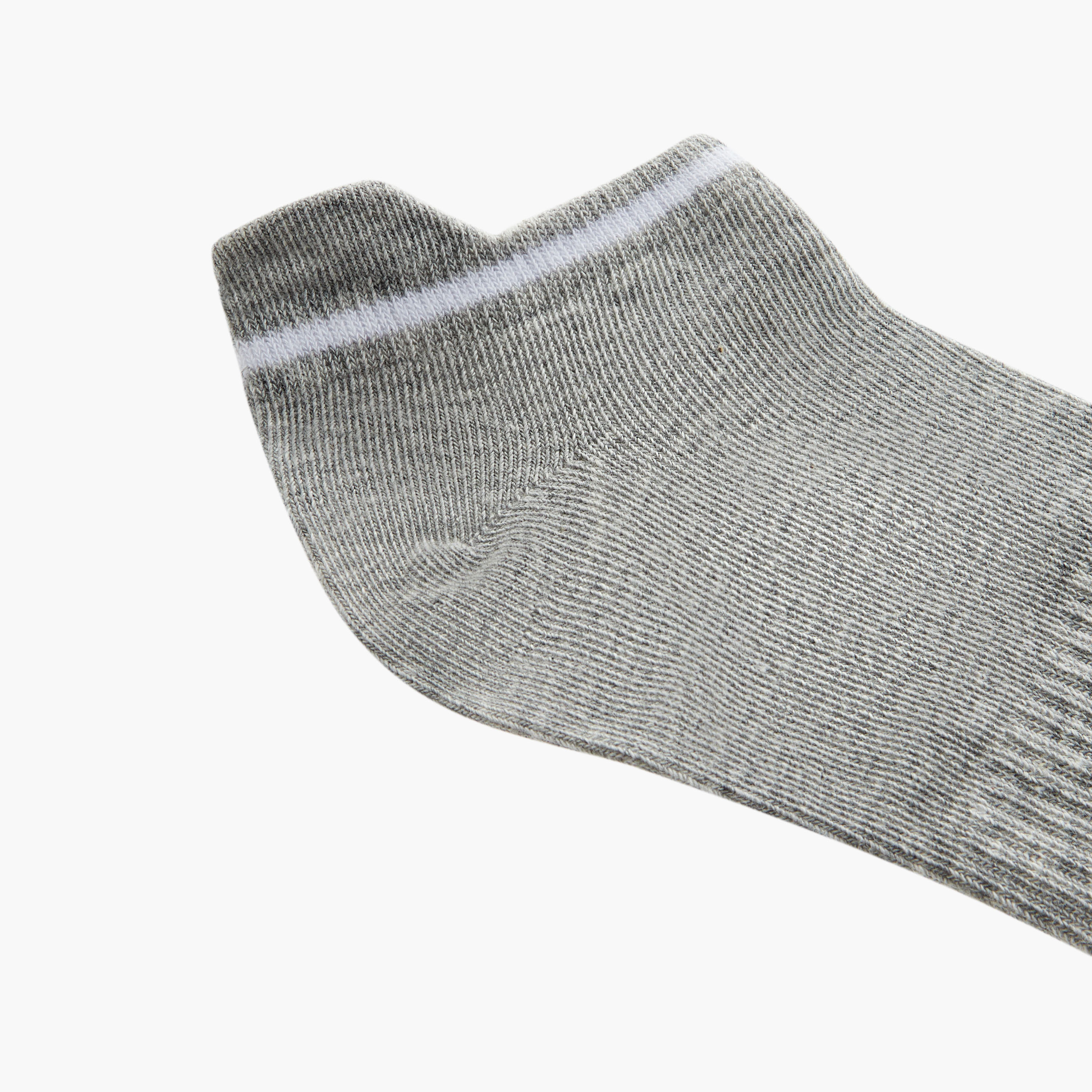 طقم جوارب 5 أزواج سادة بطول الكاحل من جلو-women-socksandstockings-image-1