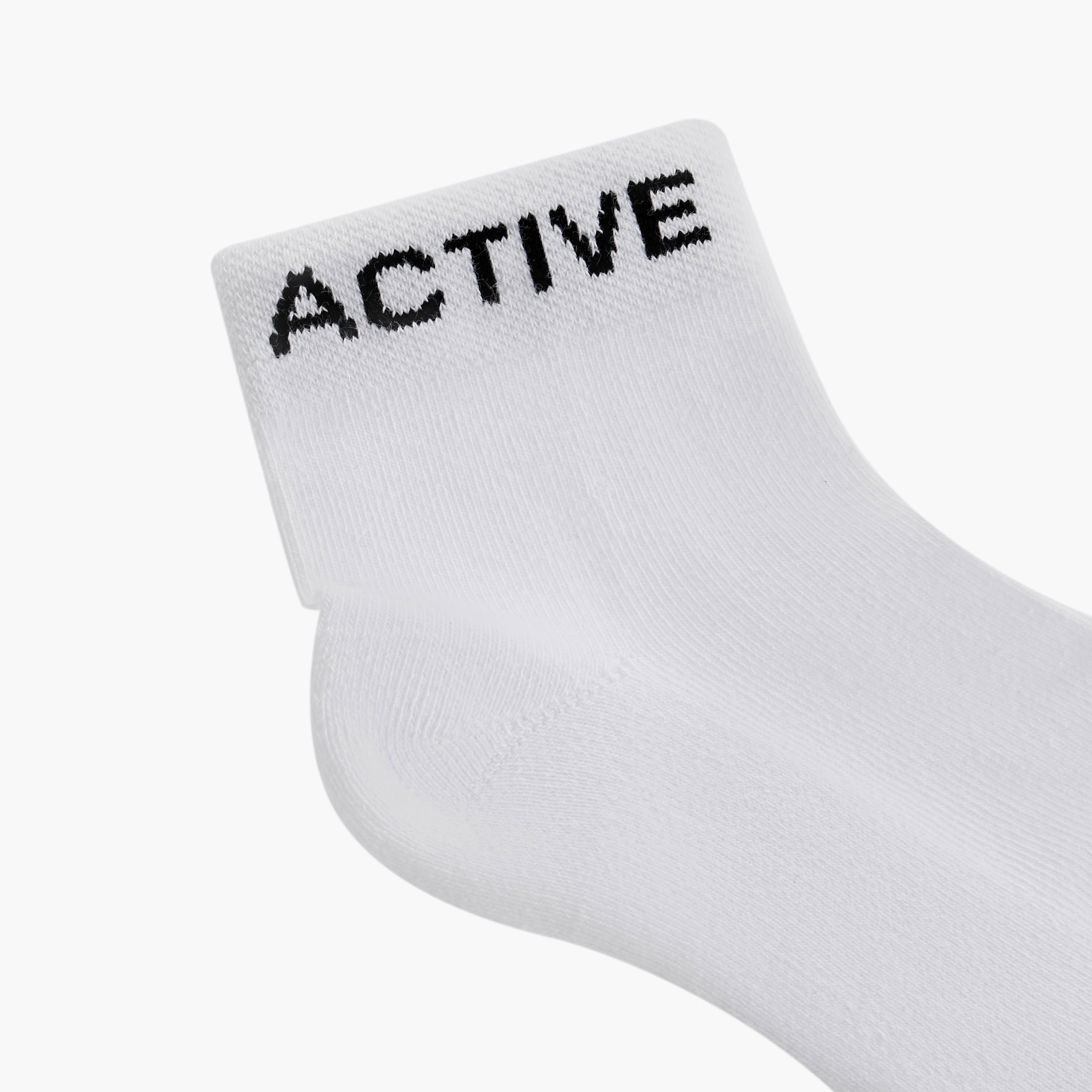 Gloo Printed Half Terry Ankle Length Cushioned Socks - Set of 5-women-socksandstockings-image-5