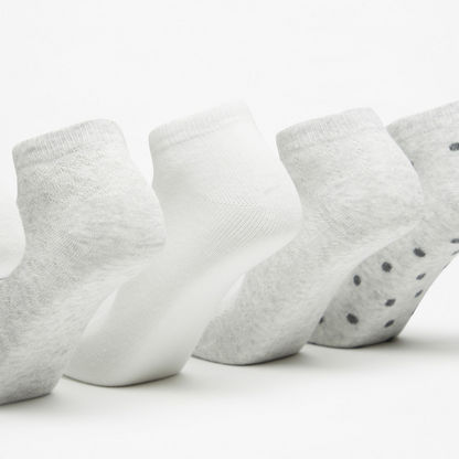 Gloo Assorted Ankle Length Socks - Set of 5-Women%27s Socks-image-1