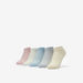 Gloo Textured Ankle Length Socks - Set of 5-Women%27s Socks-thumbnailMobile-0