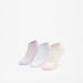Gloo Solid Ankle Length Sports Socks - Set of 3-Women%27s Socks-thumbnail-0
