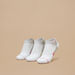 Gloo Textured Ankle Length Sports Socks - Set of 3-Women%27s Socks-thumbnailMobile-0