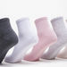 Gloo Textured Crew Length Socks - Set of 5-Women%27s Socks-thumbnailMobile-1