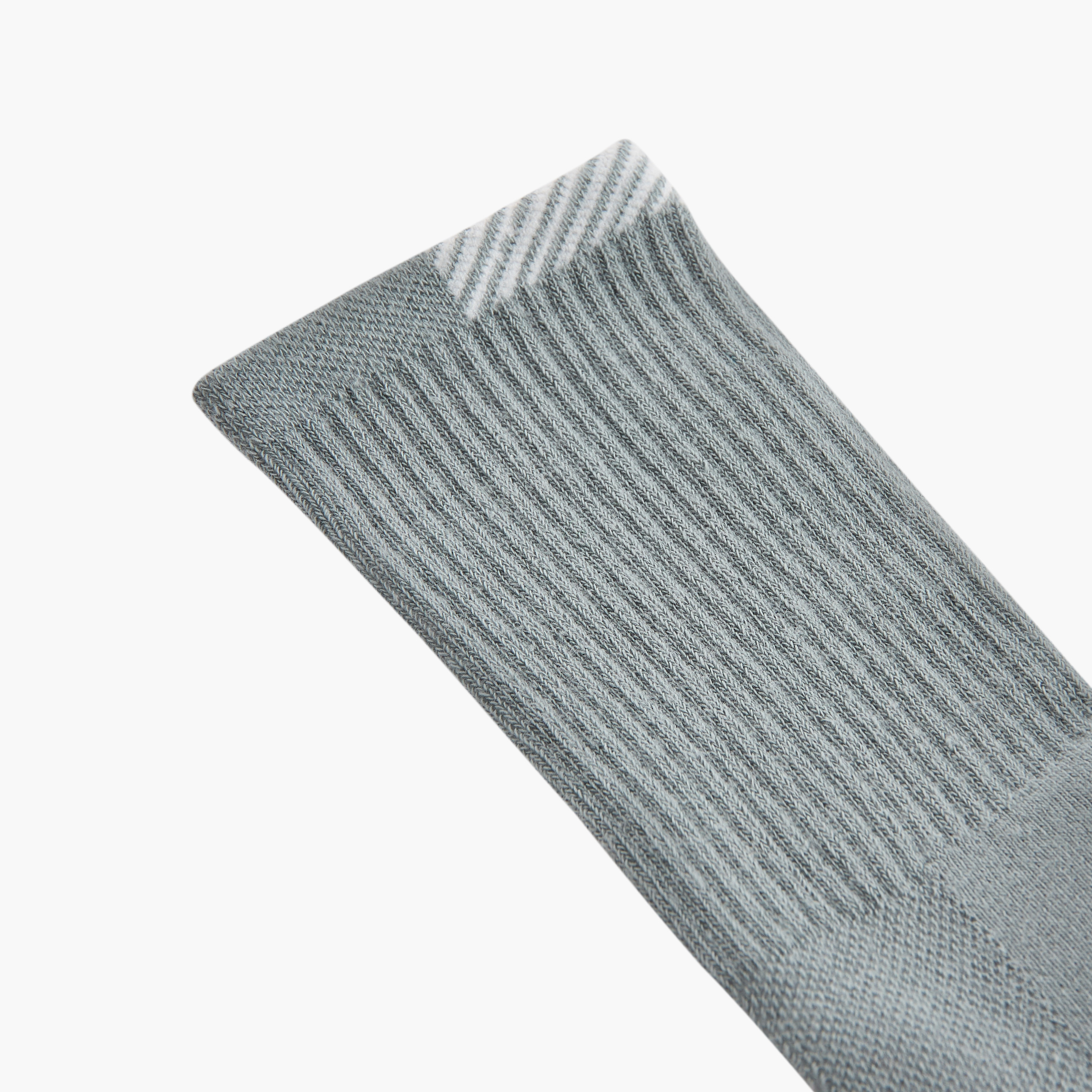 Gloo Textured Crew Length Cushioned Socks - Set of 4-women-socksandstockings-image-3