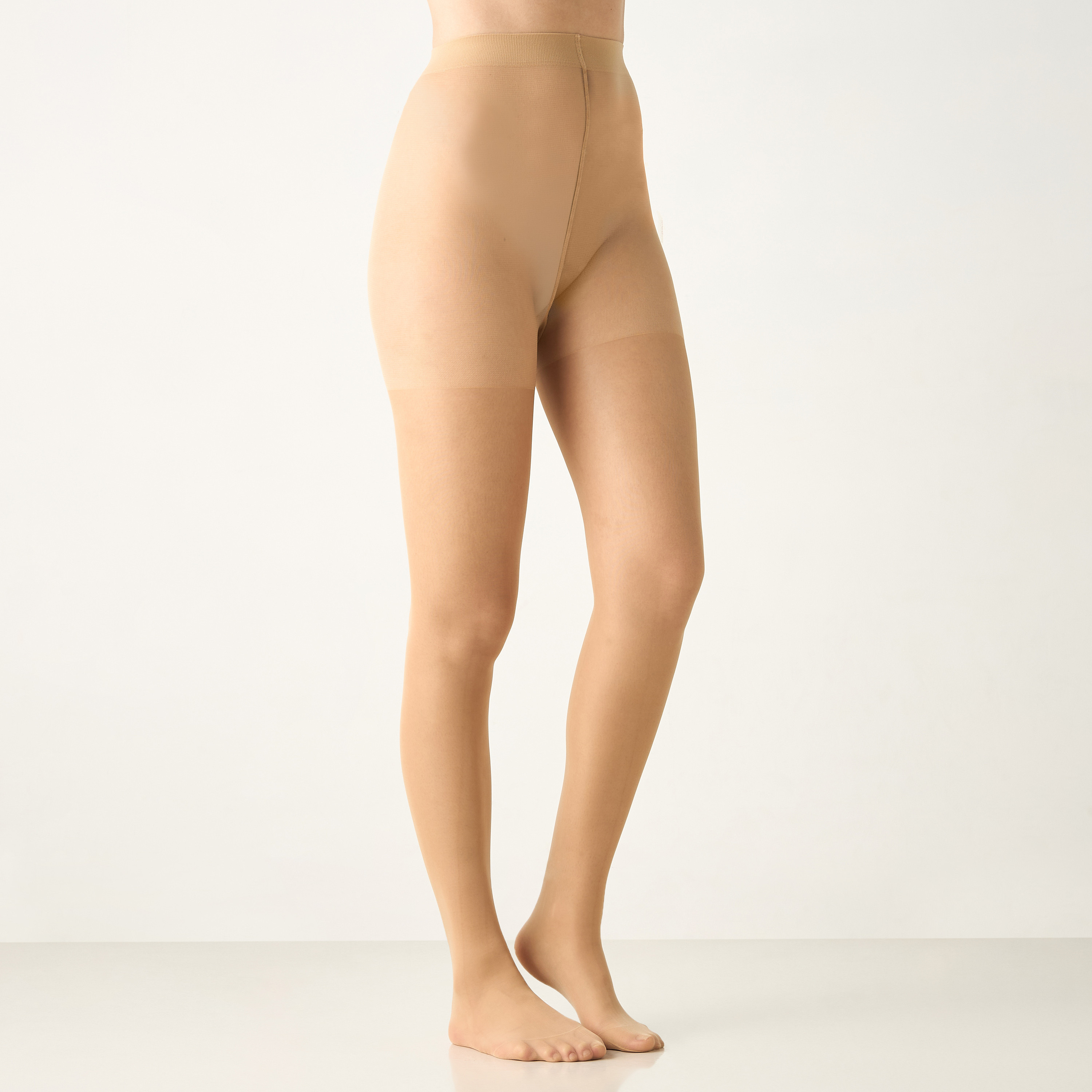 Celeste Solid Tights with Elasticated Waistband-women-socksandstockings-image-2