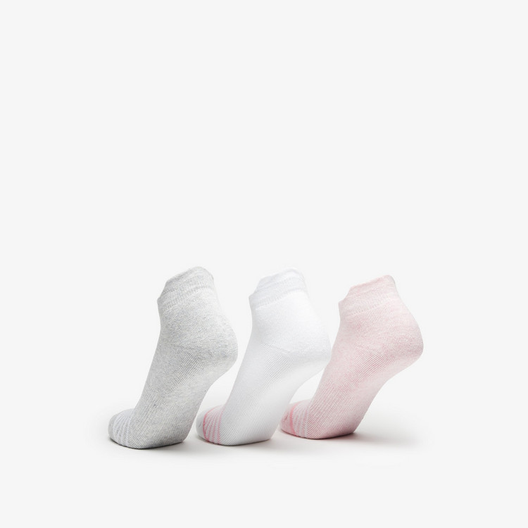 Gloo Printed Ankle Length Socks - Set of 3