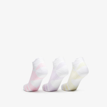 Gloo Textured Ankle Length Socks - Set of 3