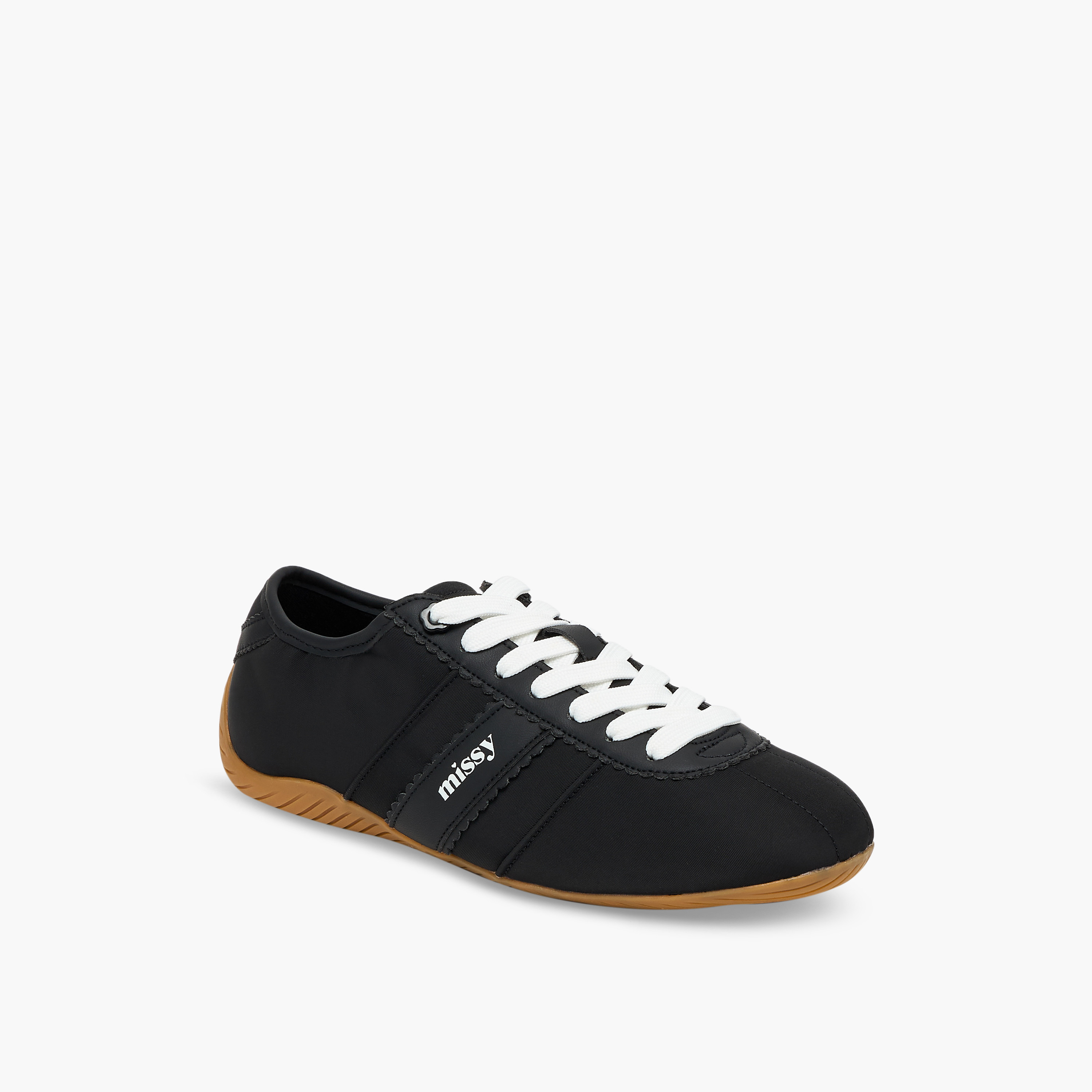 Missy Women Scallop Trim Lace-Up Ankle Sneakers-women-shoes-sneakers-image-2