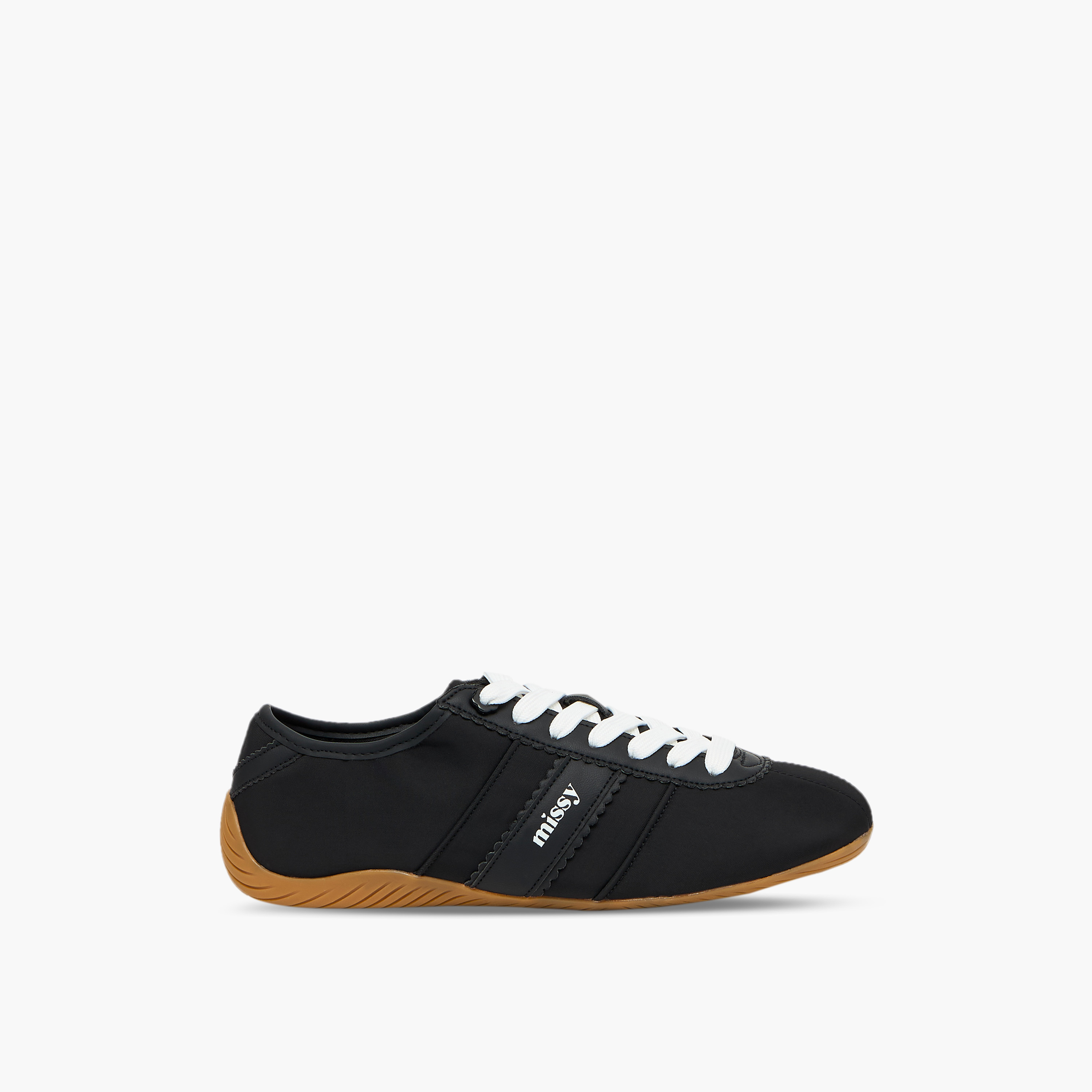 Missy Women Scallop Trim Lace-Up Ankle Sneakers-women-shoes-sneakers-image-3