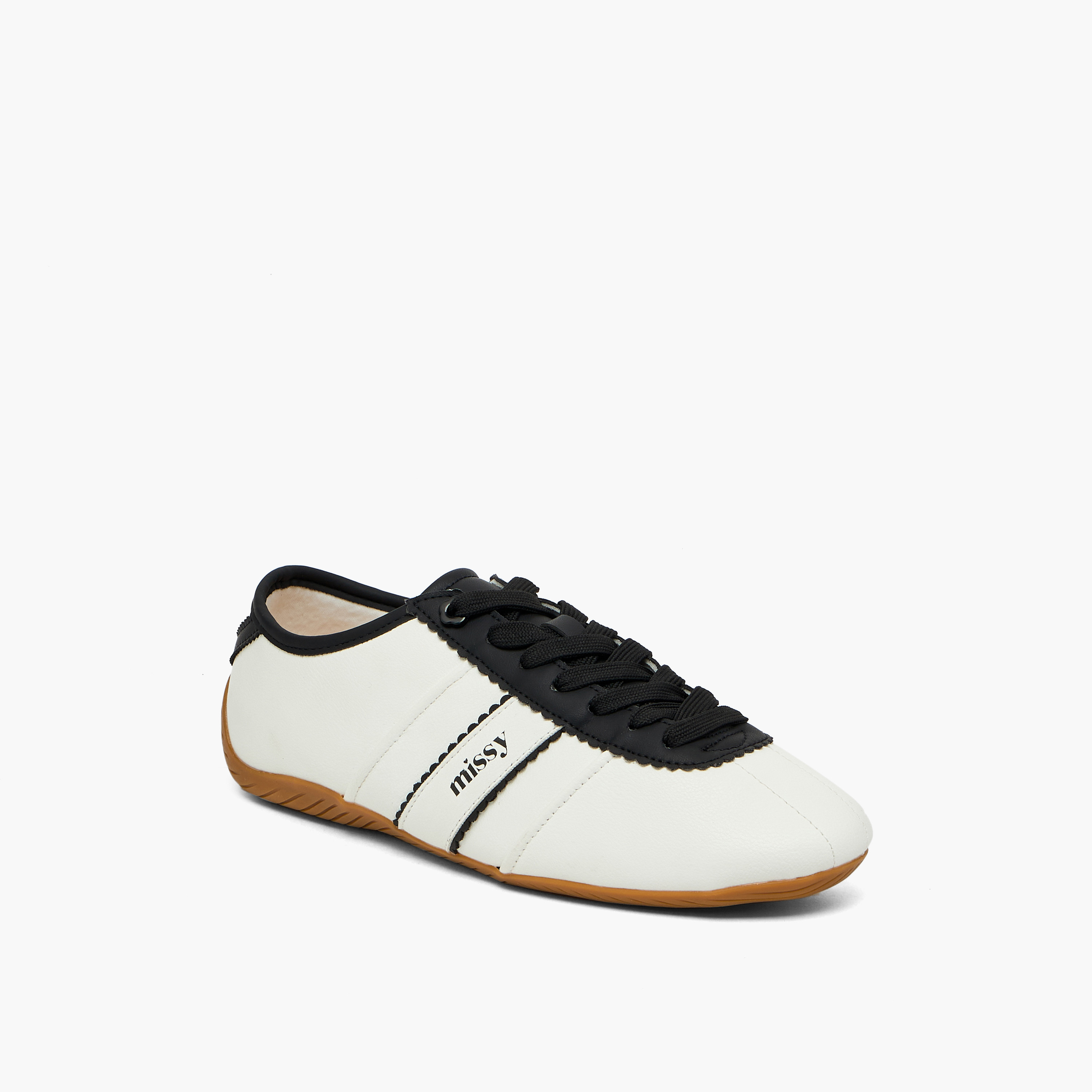 Missy Women Scallop Trim Lace-Up Ankle Sneakers-women-shoes-sneakers-image-2