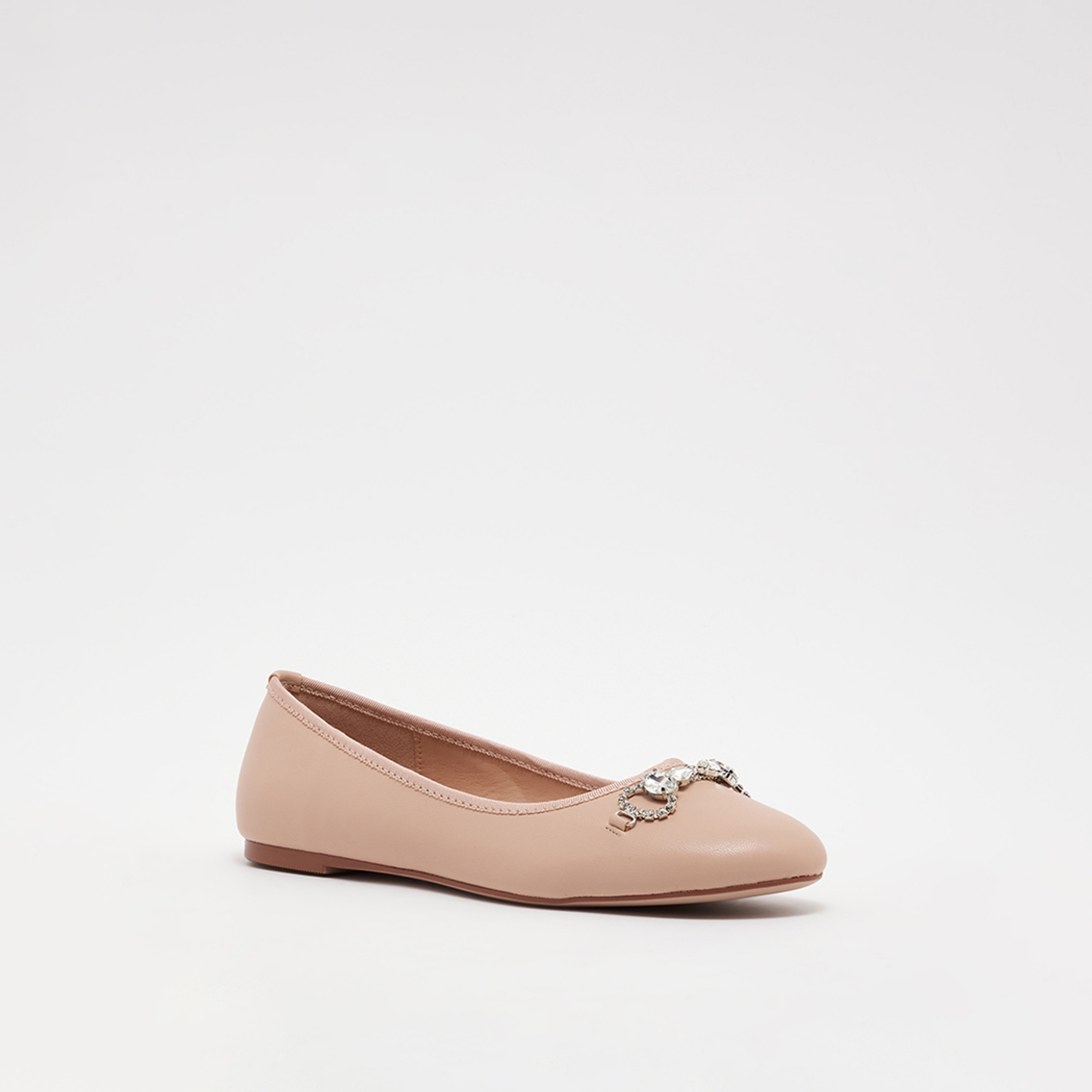 ناين ويست- حذاء باليرينا نسائي لافندر سهل الارتداء بمقدمة مستديرة | LAVENDER-women-shoes-flats-ballerinas-image-1