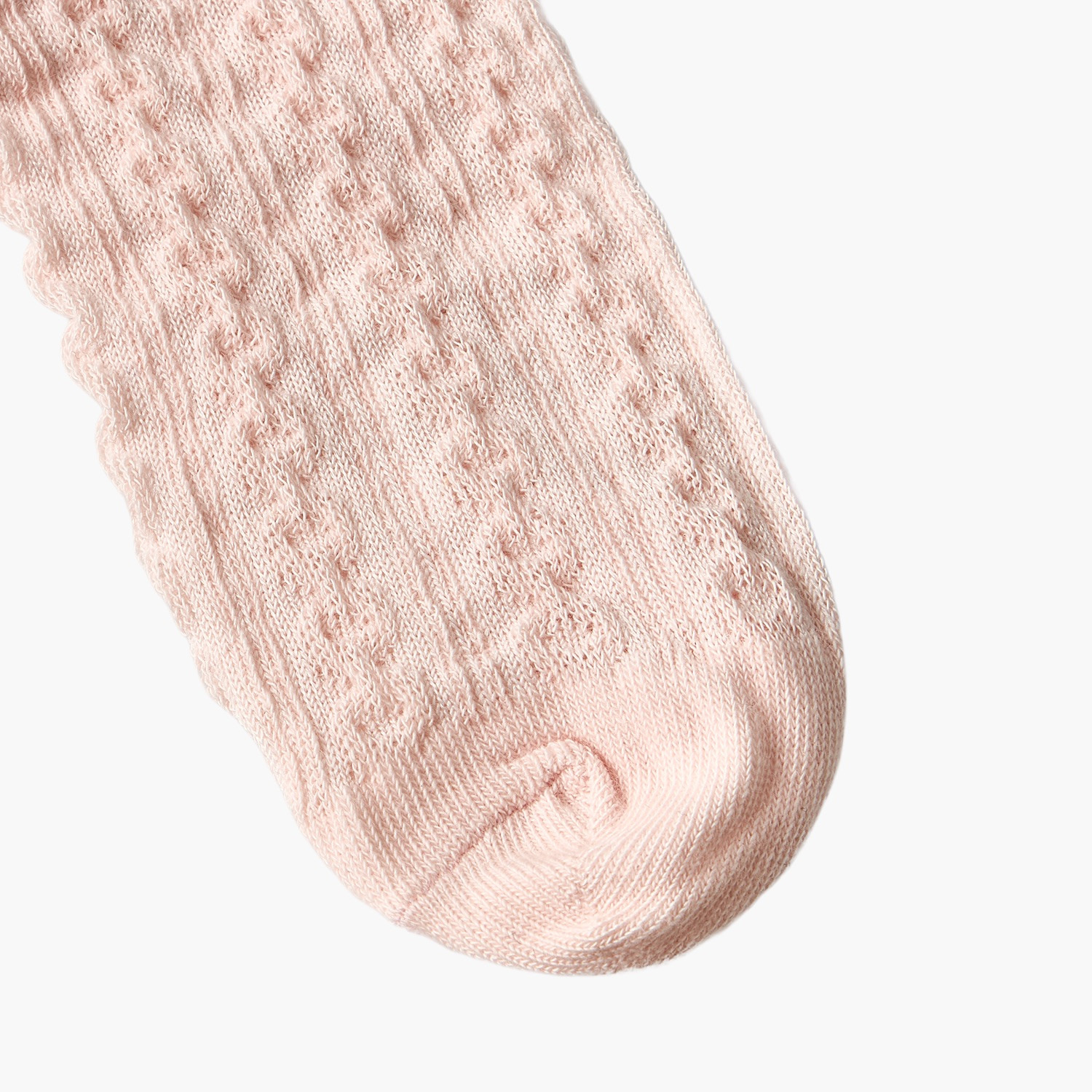 طقم جوارب بدون تيري بطول متوسط للبنات زوجين من ليتل ميسي-girls-accessories-socks-image-6