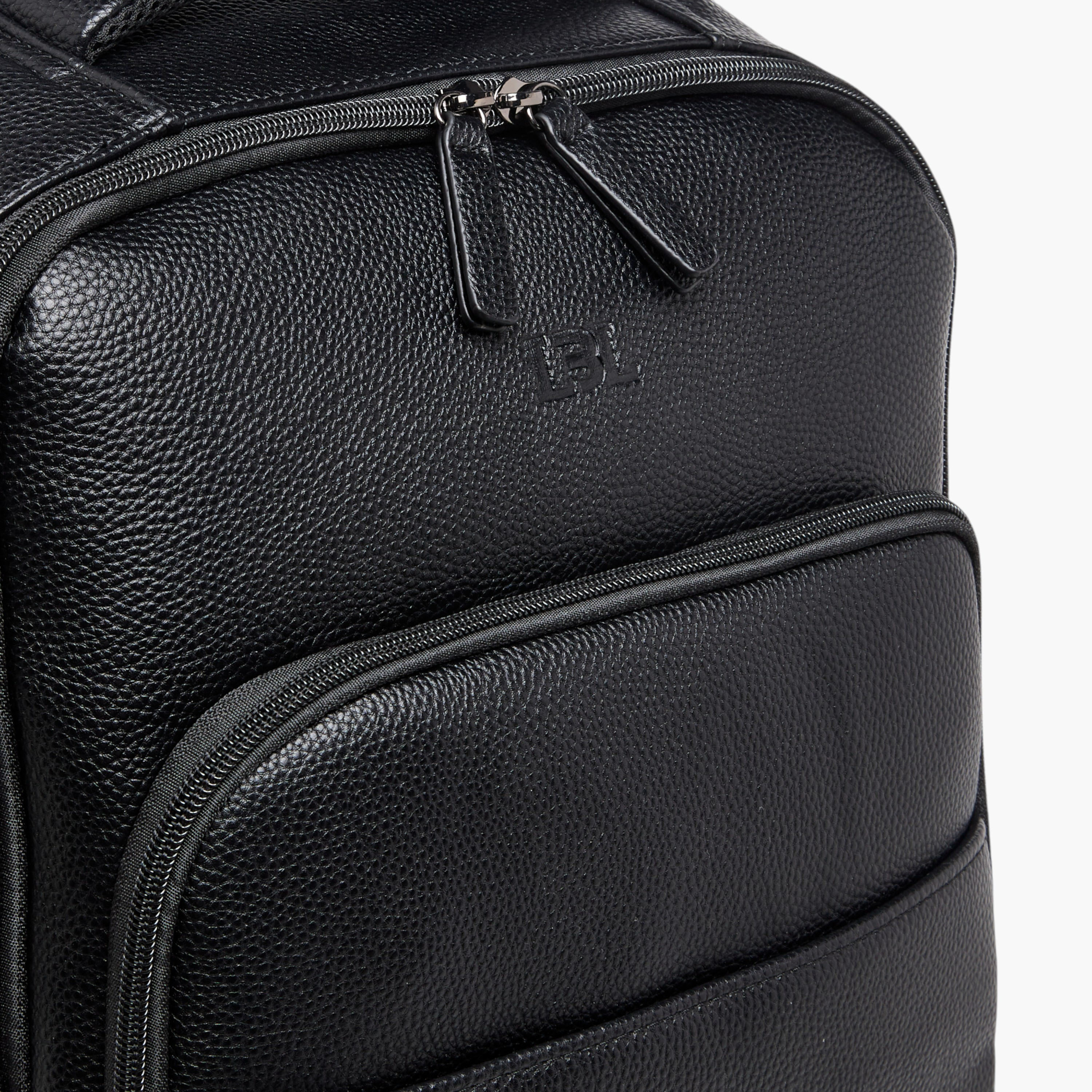 LBL by Shoexpress Solid Backpack with Padded Shoulder Straps - 12x30x41 cm-men-bags-image-4