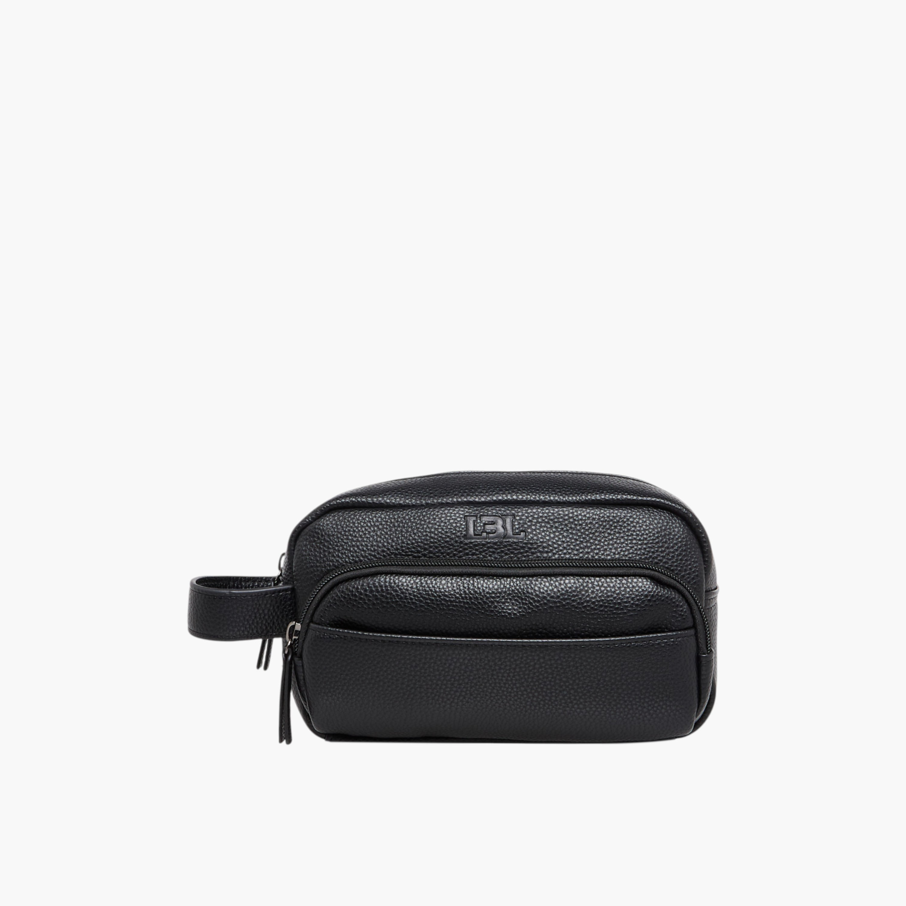 LBL by Shoexpress Solid Pouch with Zip Closure-men-bags-image-1