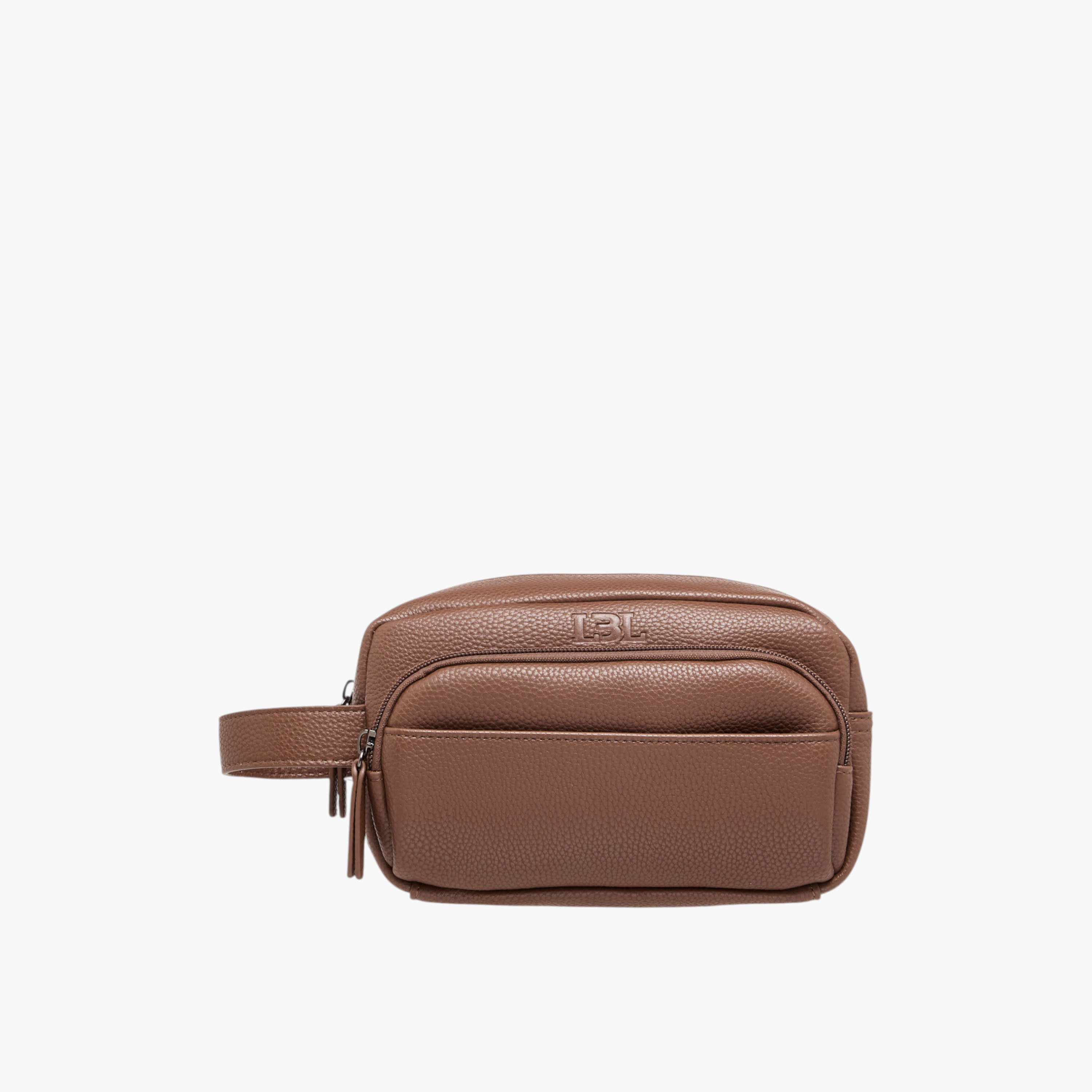 LBL by Shoexpress Solid Pouch with Zip Closure-men-bags-image-1