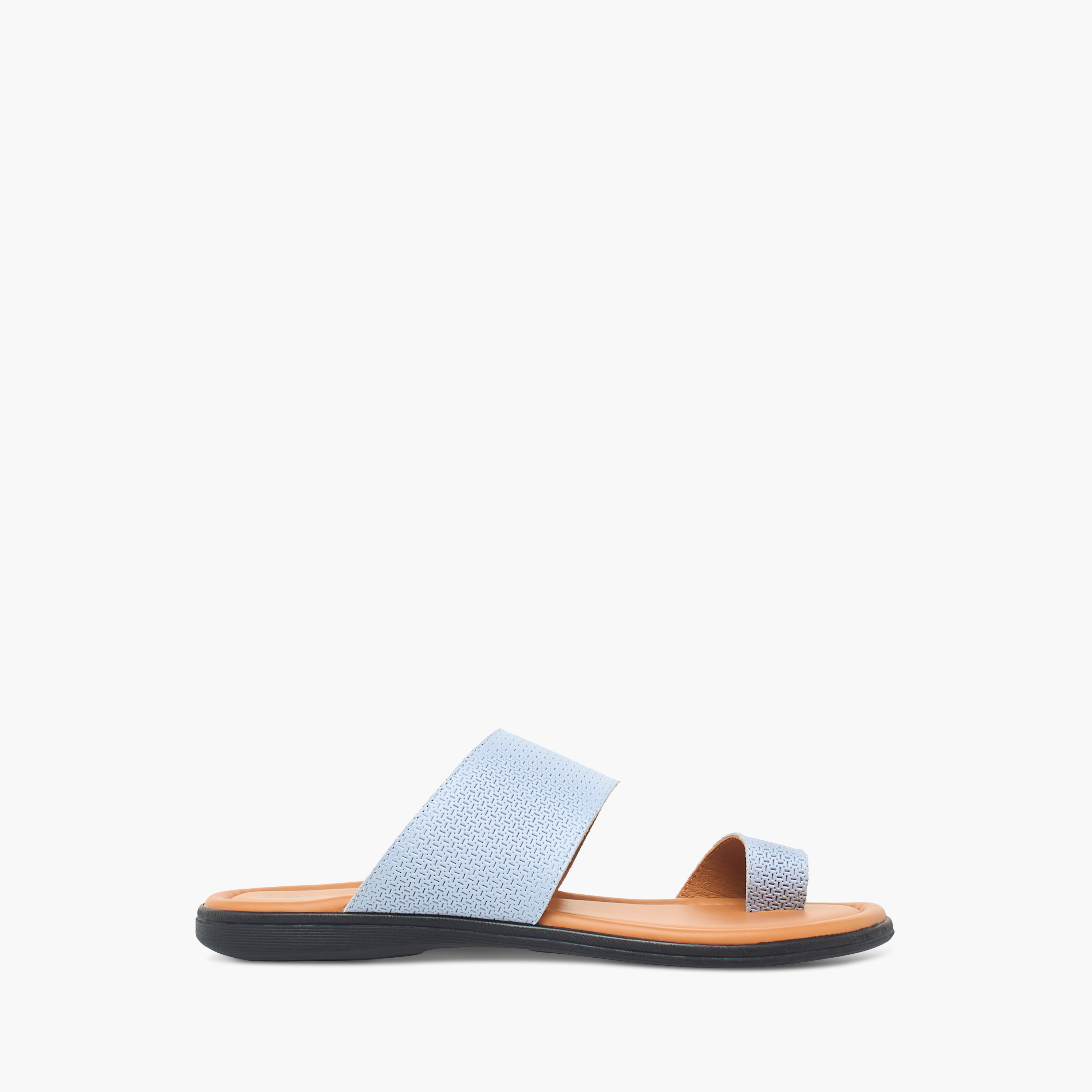 LBL by Shoexpress Textured Slip-On Arabic Sandals-cpmen-footwear-sandals-image-2
