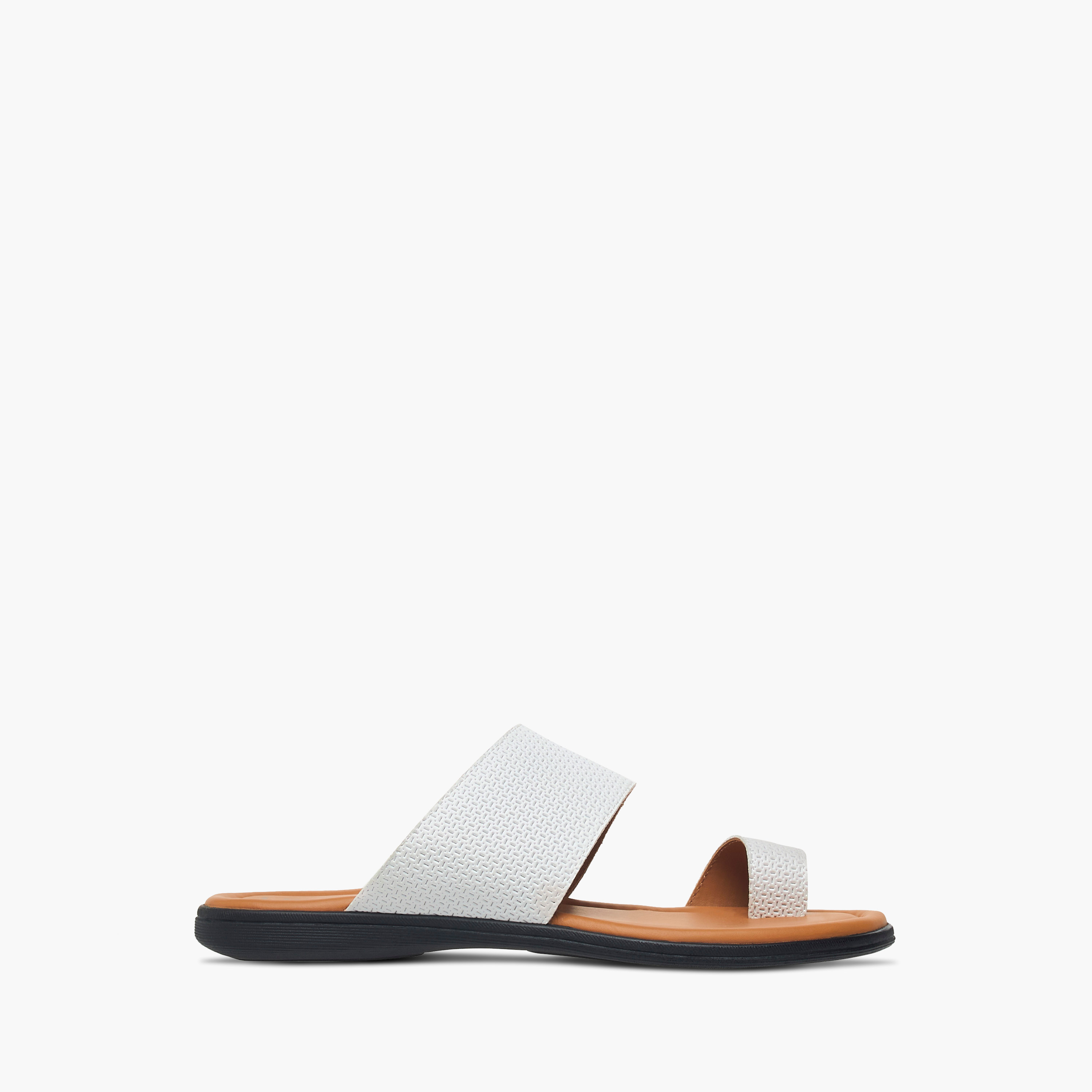 LBL by Shoexpress Textured Slip-On Arabic Sandals-cpmen-footwear-sandals-image-6
