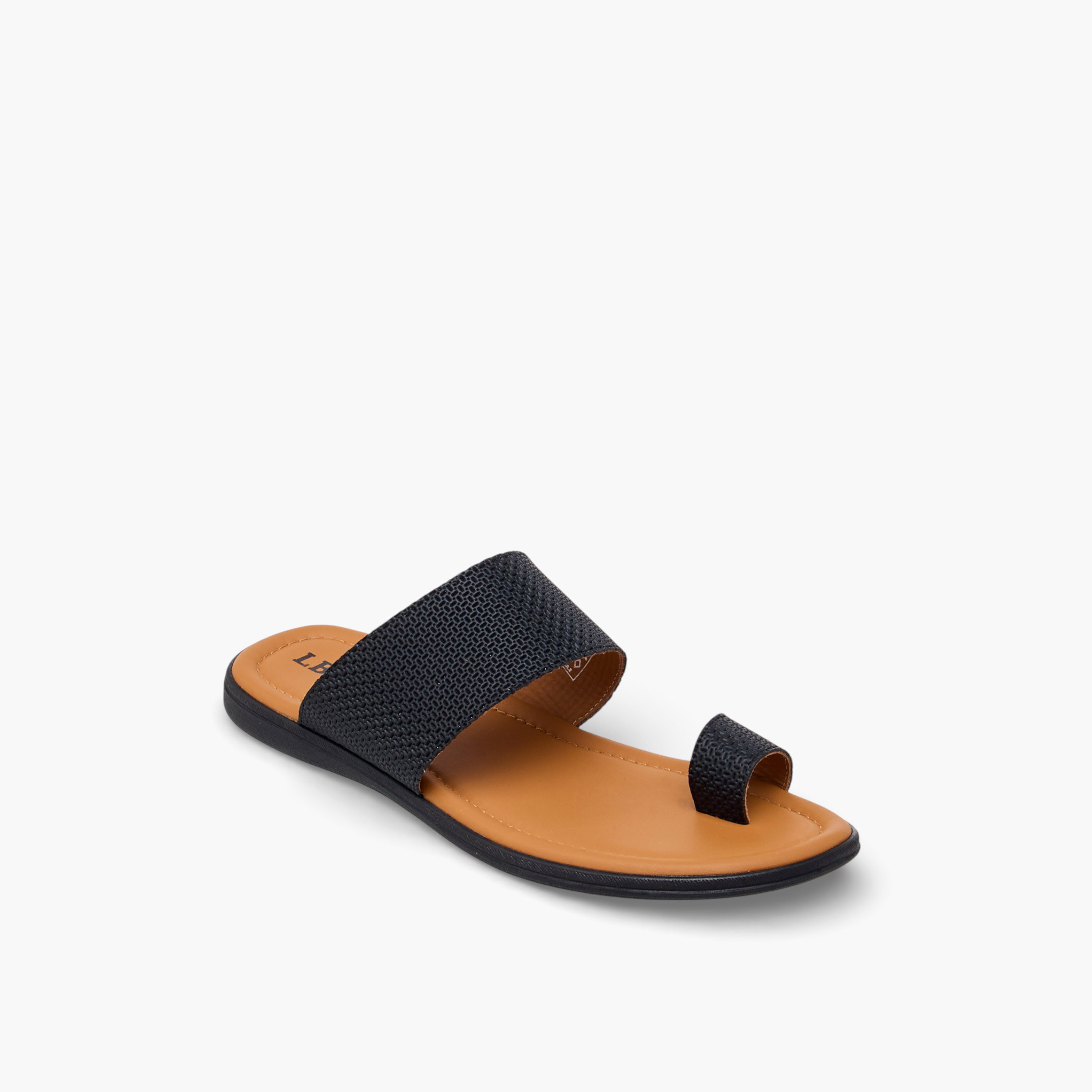 LBL by Shoexpress Textured Slip-On Arabic Sandals-cpmen-footwear-sandals-image-10