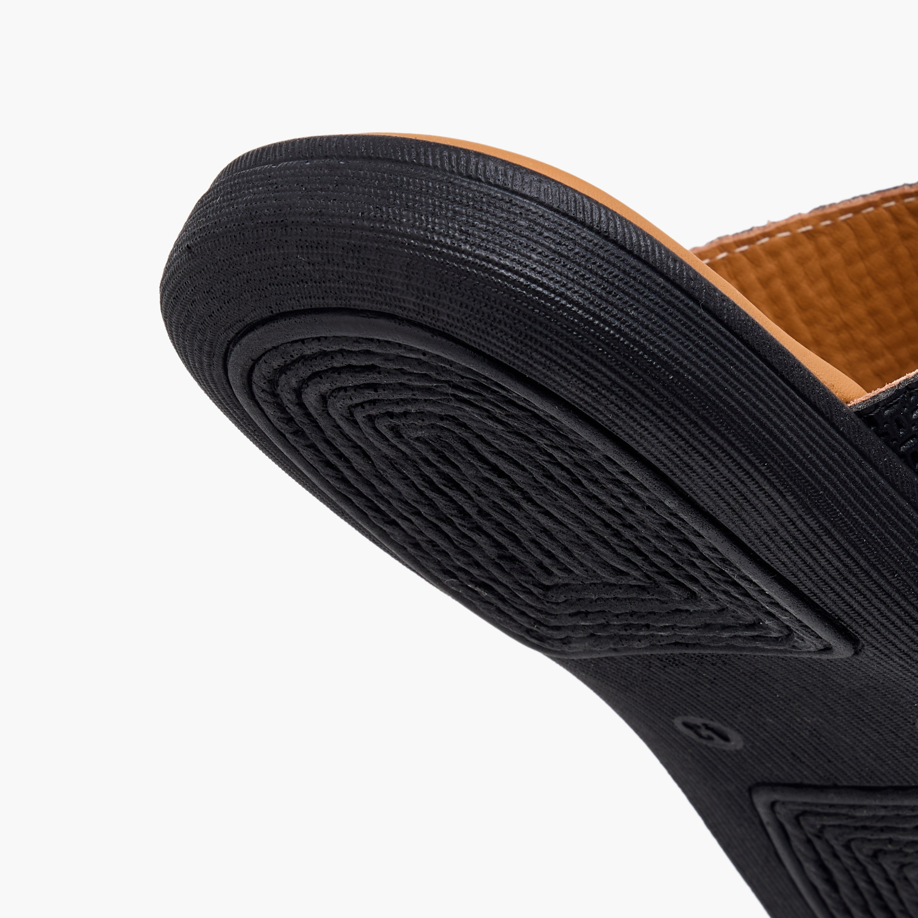 LBL by Shoexpress Textured Slip-On Arabic Sandals-cpmen-footwear-sandals-image-14