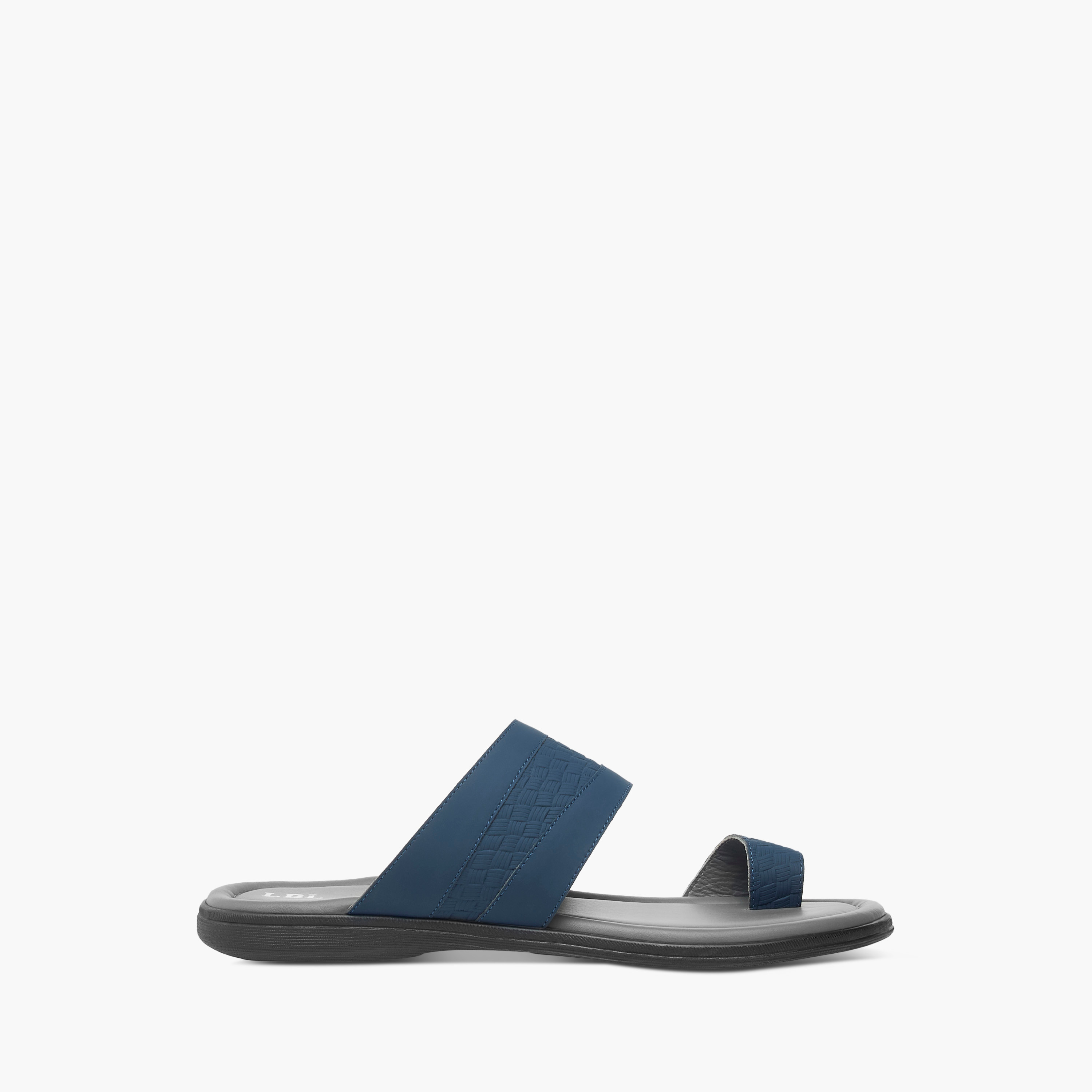LBL by Shoexpress Textured Slip-On Arabic Sandals-cpmen-footwear-sandals-image-2